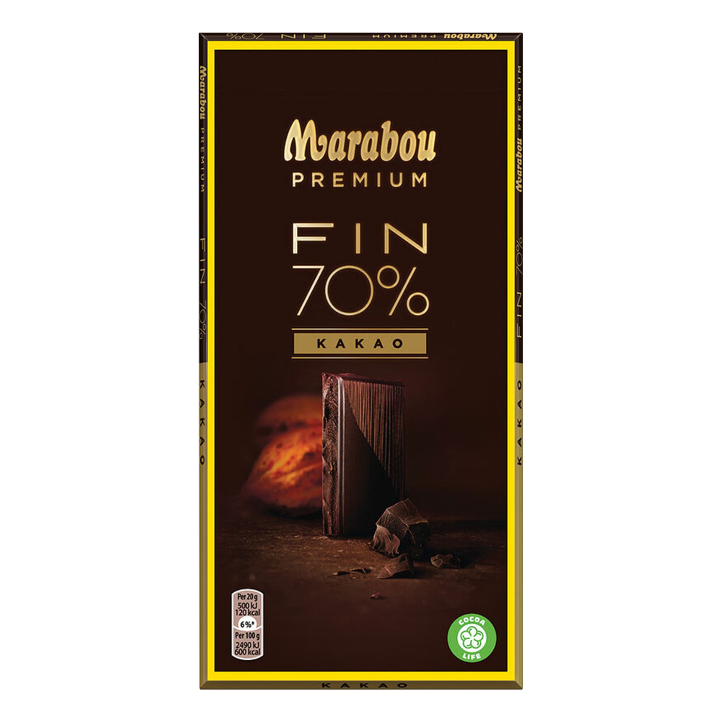 Marabou Premium Dark 70% - 100 g | Hem - Godis & Läsk - Godis - Choklad | Maskeradspecialisten