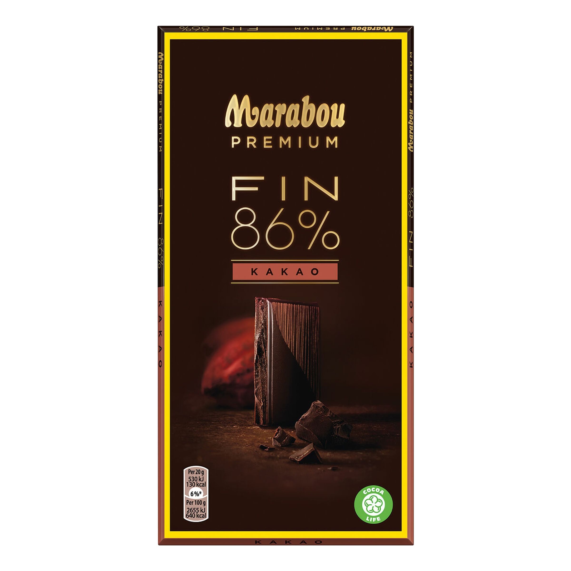 Marabou Premium Dark 86% - 100 g | Hem - Godis & Läsk - Godis - Choklad | Maskeradspecialisten