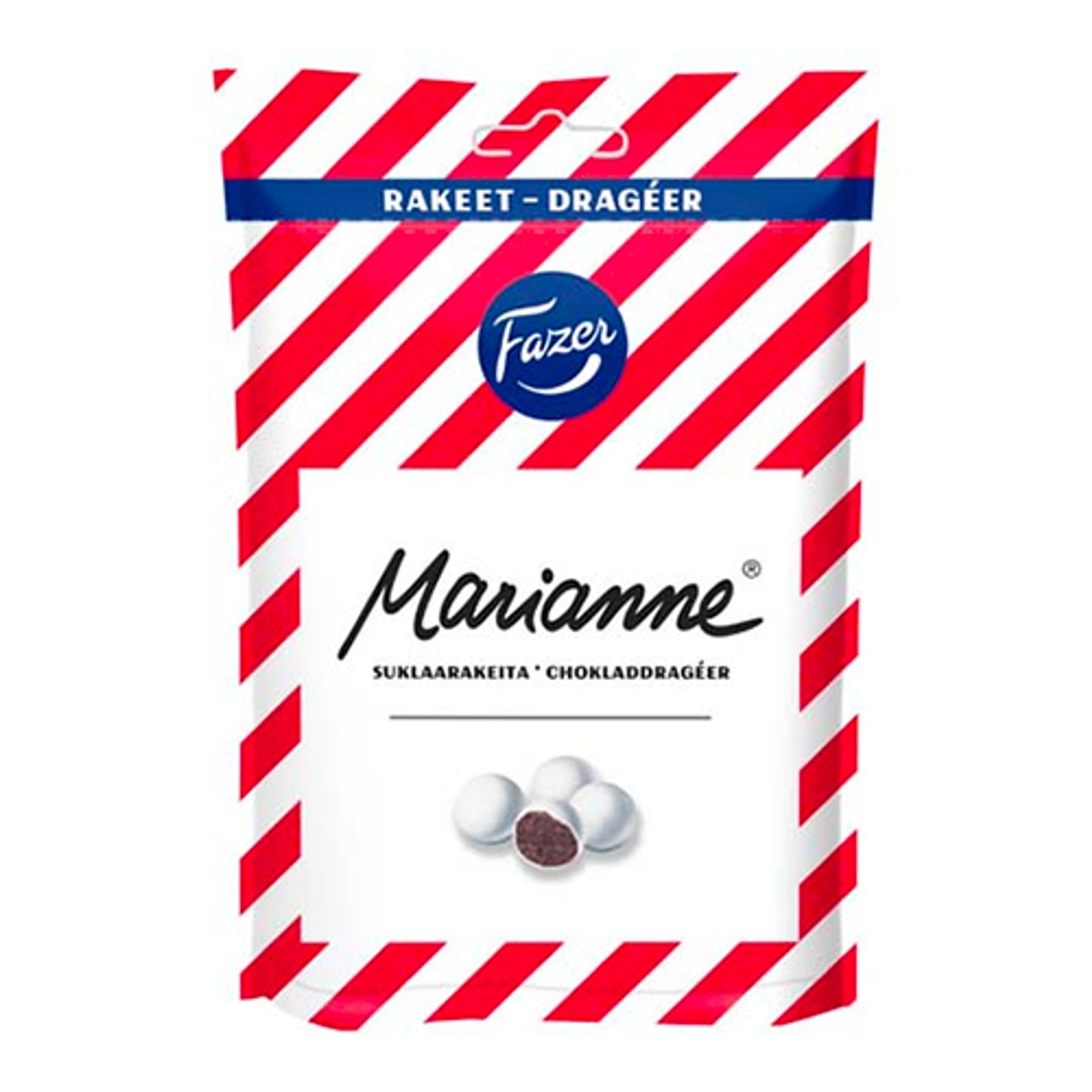 Fazer Marianne Chokladdragéer Påse - 175 g | Hem - Godis & Läsk - Godis - Retrogodis | Maskeradspecialisten