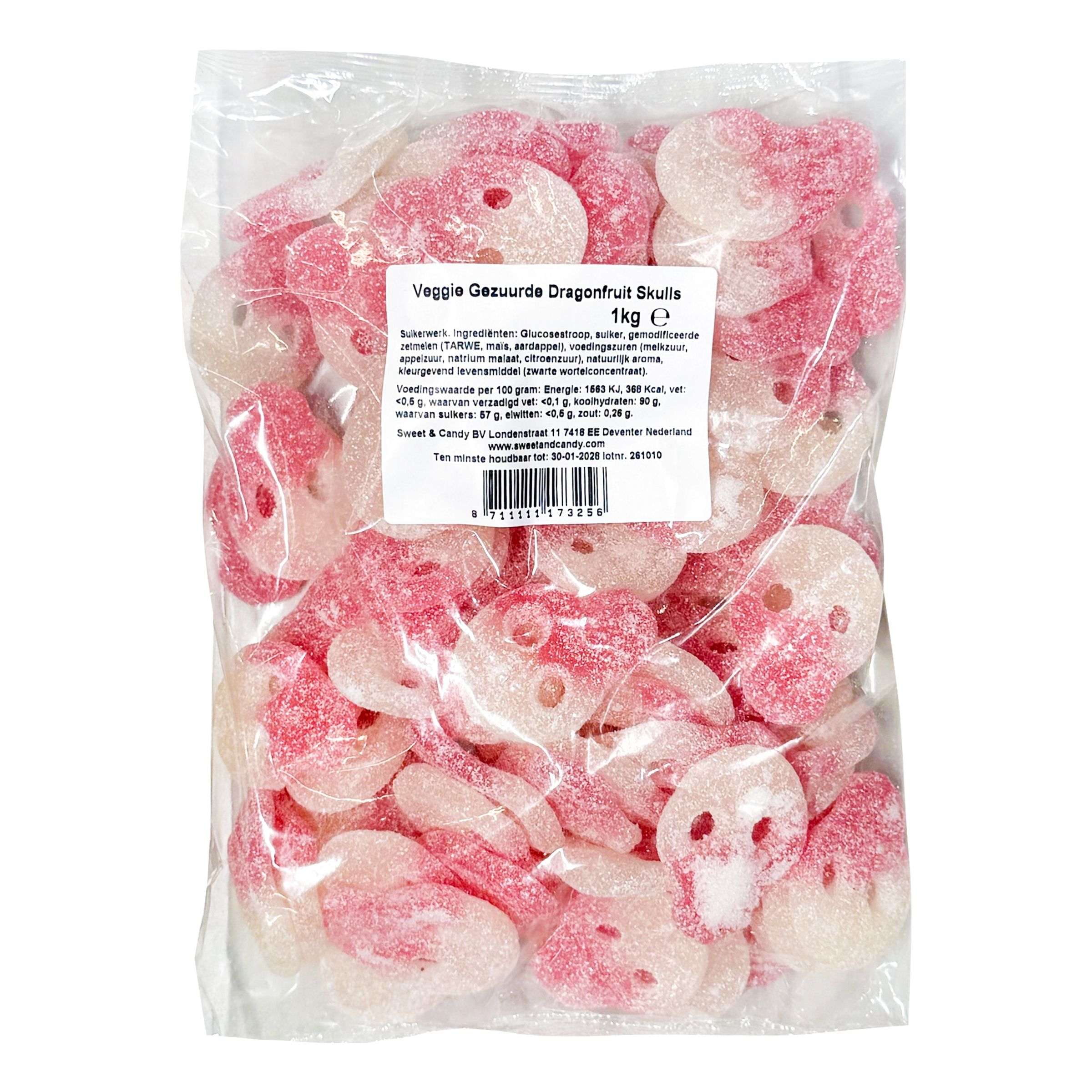 Matthijs Veggie Sur Dragefrugt Kranie Økonomipakke - 1 kg