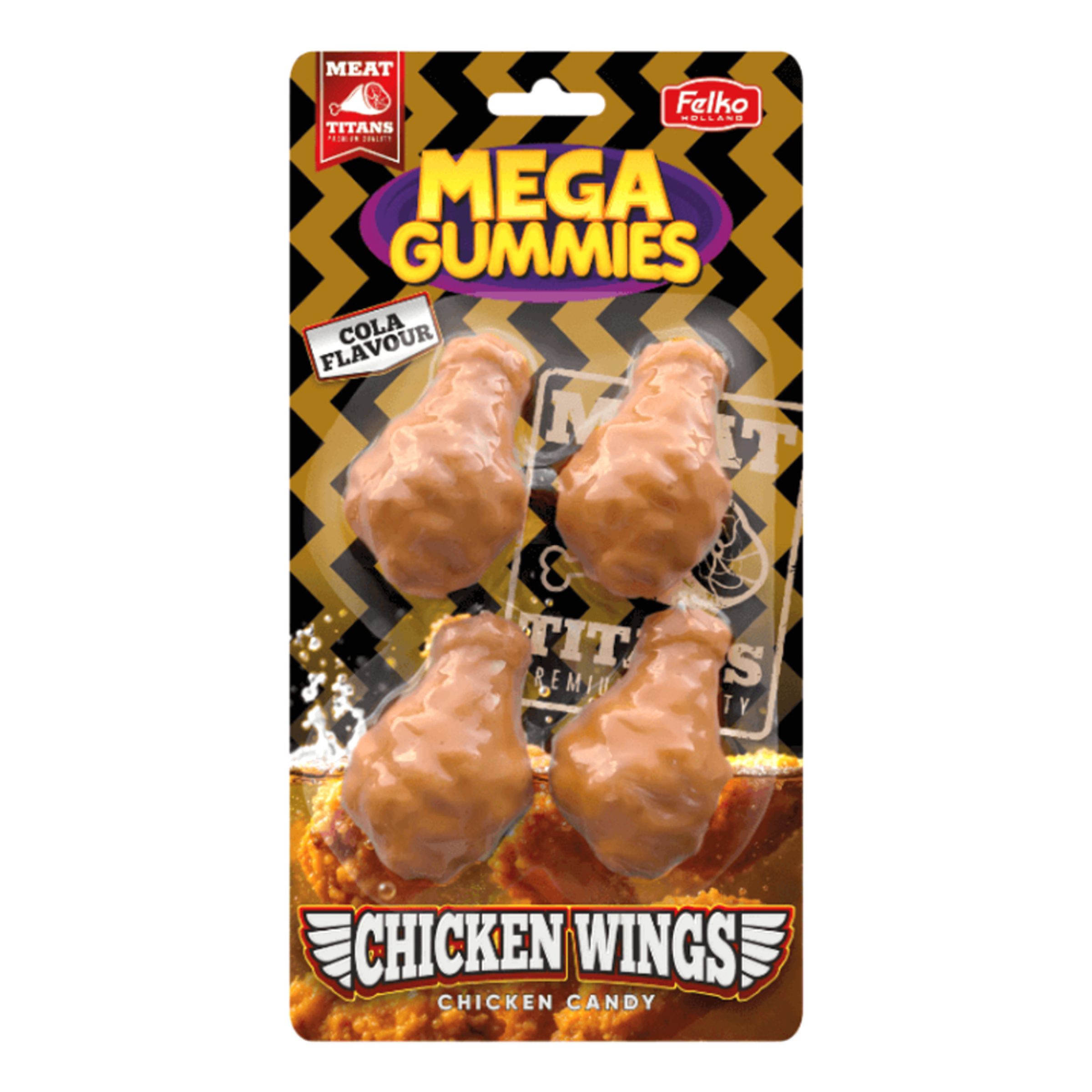 Mega Gummies Chicken Wings - 120 g