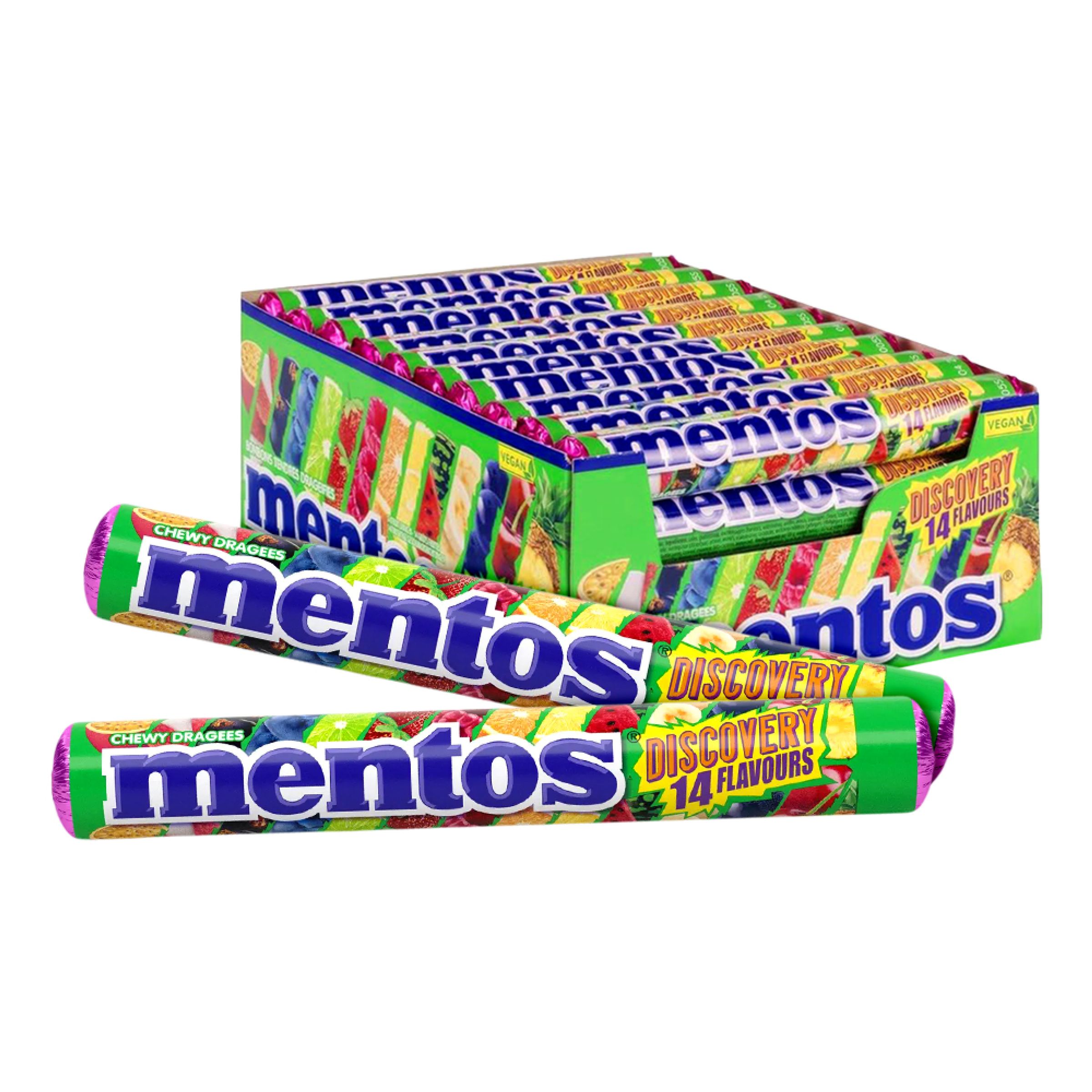Mentos Discovery Storpack - 40 x 37,5 g | Hem - Godis & Läsk - Godis - Retrogodis | Pryloteket