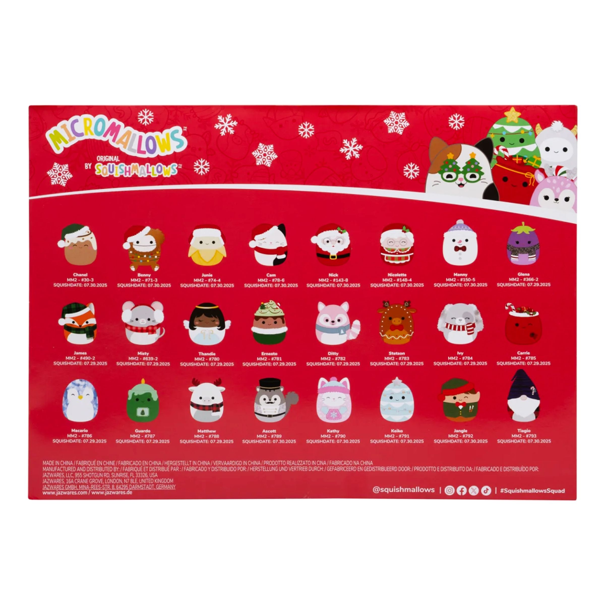 Micromallows Adventskalender 2026