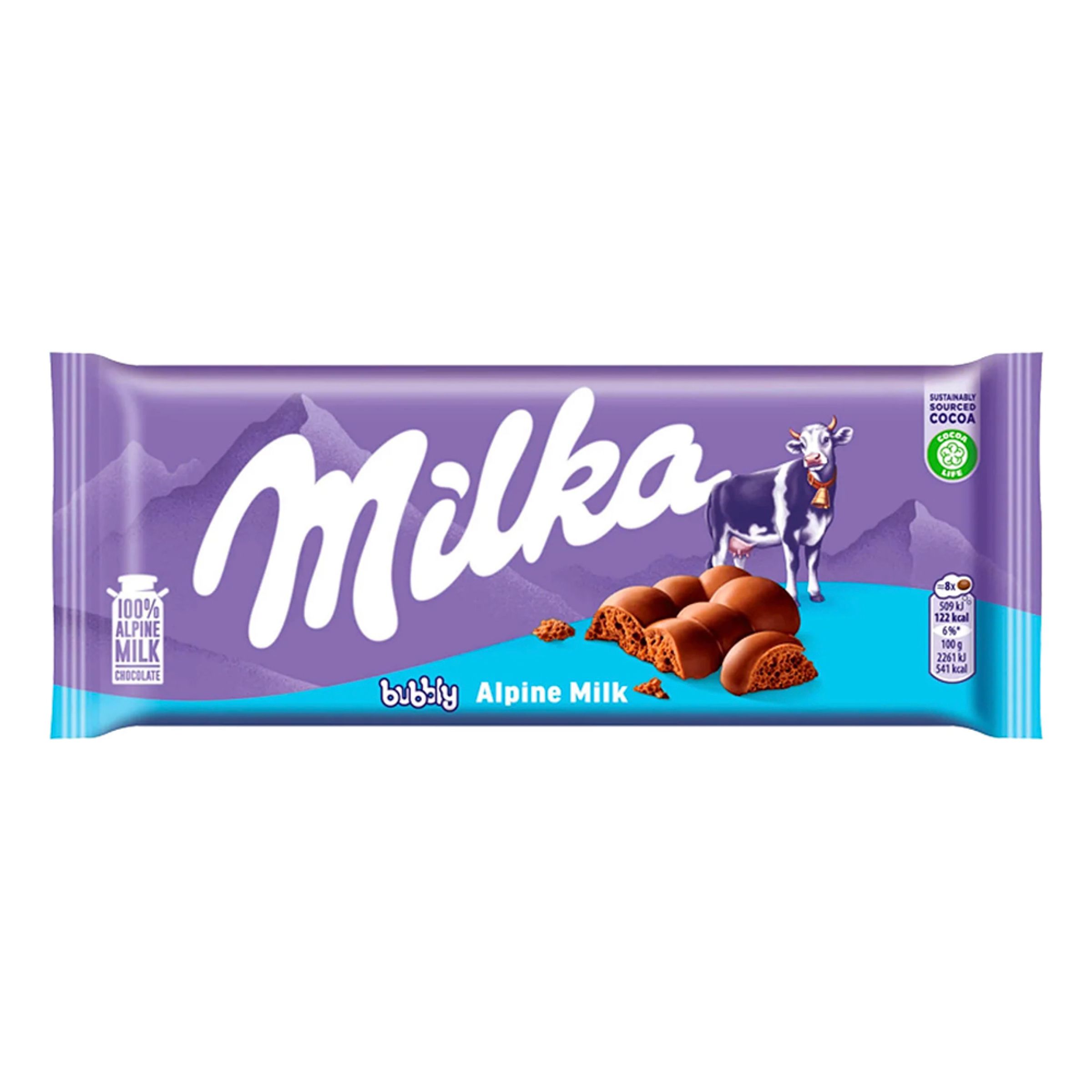 Milka Bubbly Milk - 90 gram
