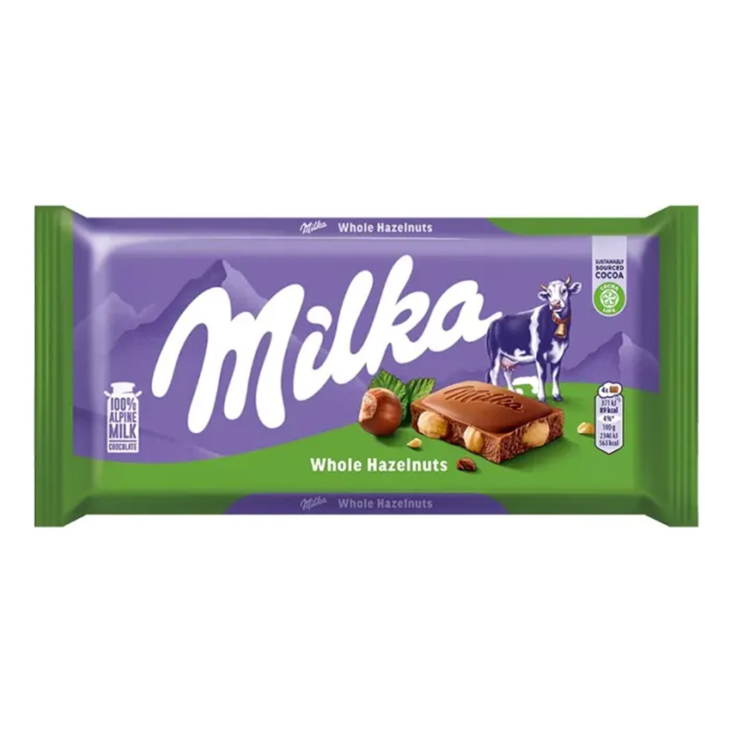 Milka Whole Hazelnut - 95 g