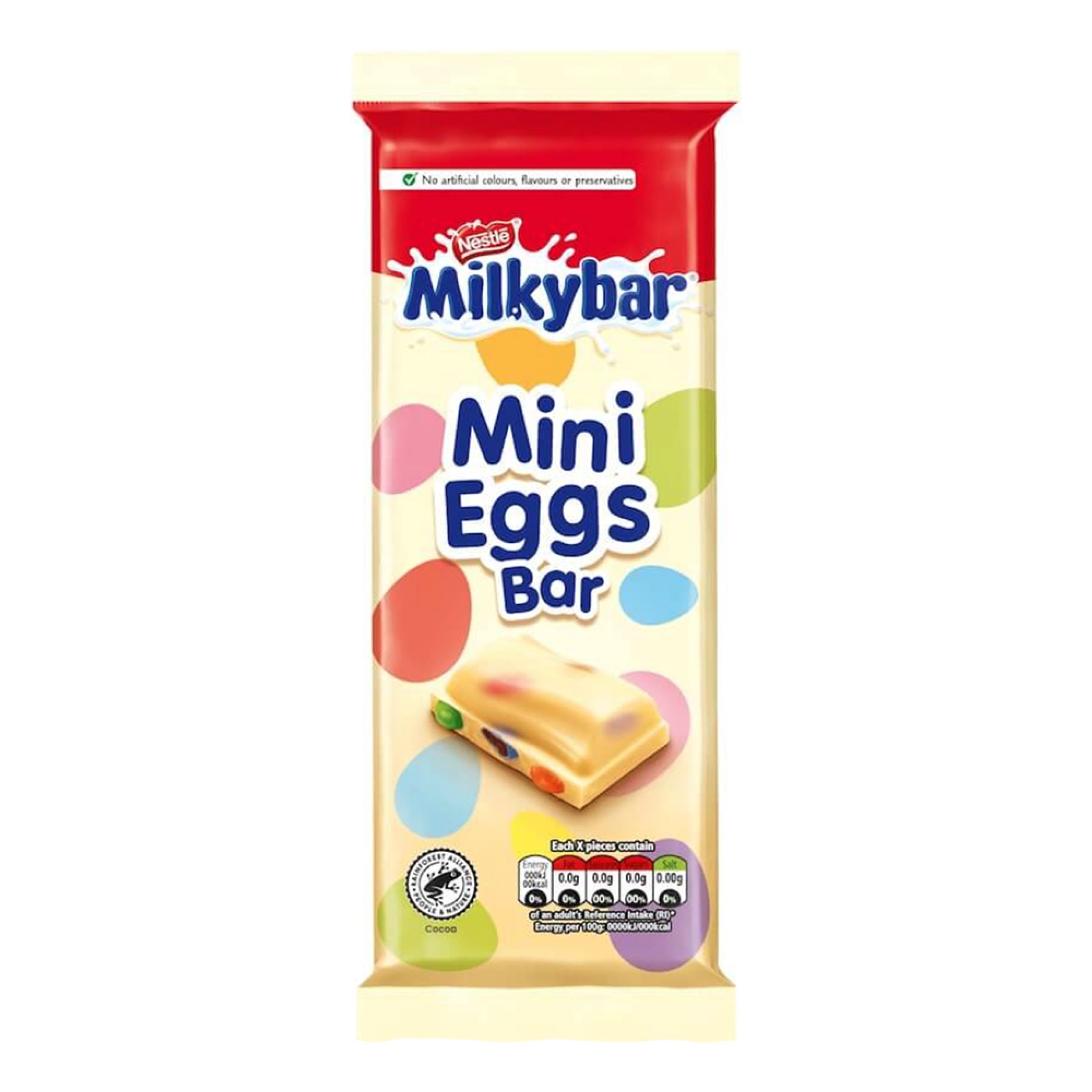 Milkybar Mini Eggs Chokoladebar - 100 g