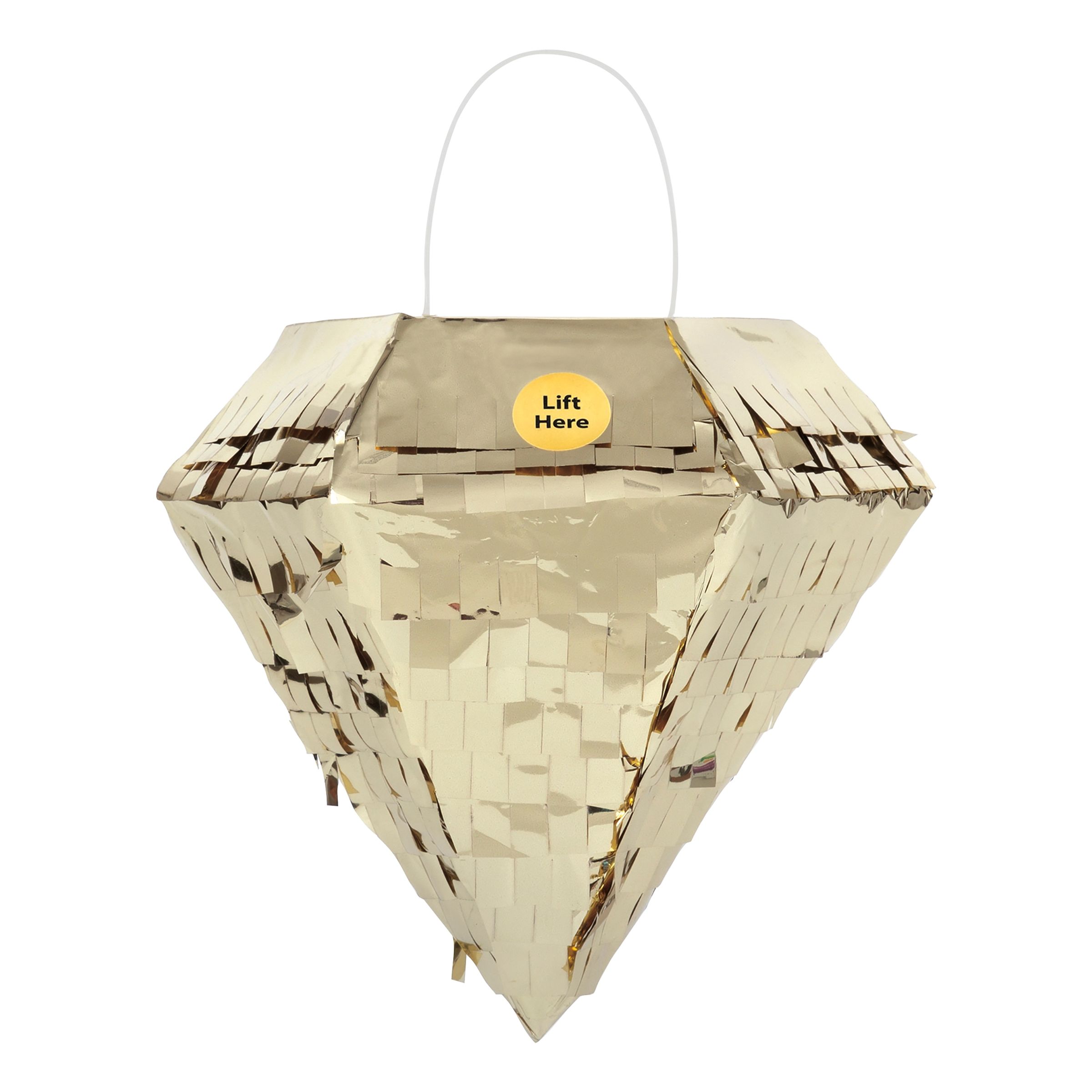 Mini Piñata Diamant Guld