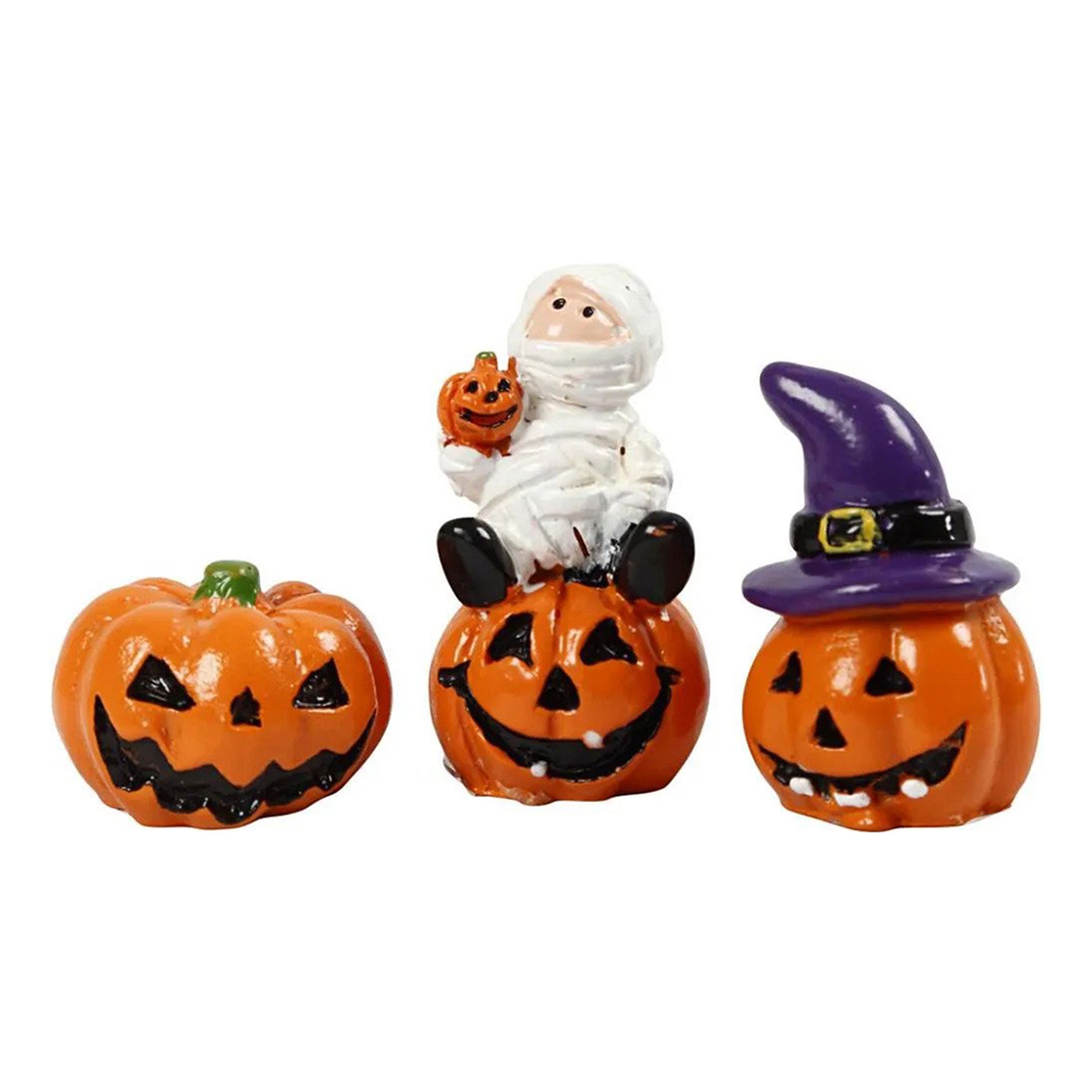 Minifigurer Halloween - 3-pack | Hem - Teman - Högtider - Halloween - Halloweendekorationer | Maskeradspecialisten