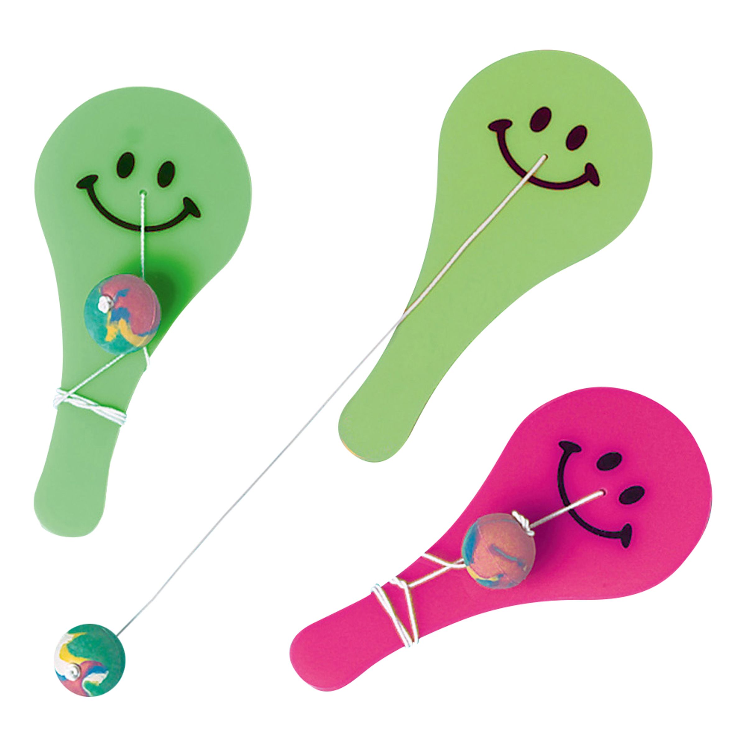Minileksaker Paddle Balls - 12-pack | Hem - Teman - Presenter - Barnpresenter | Maskeradspecialisten