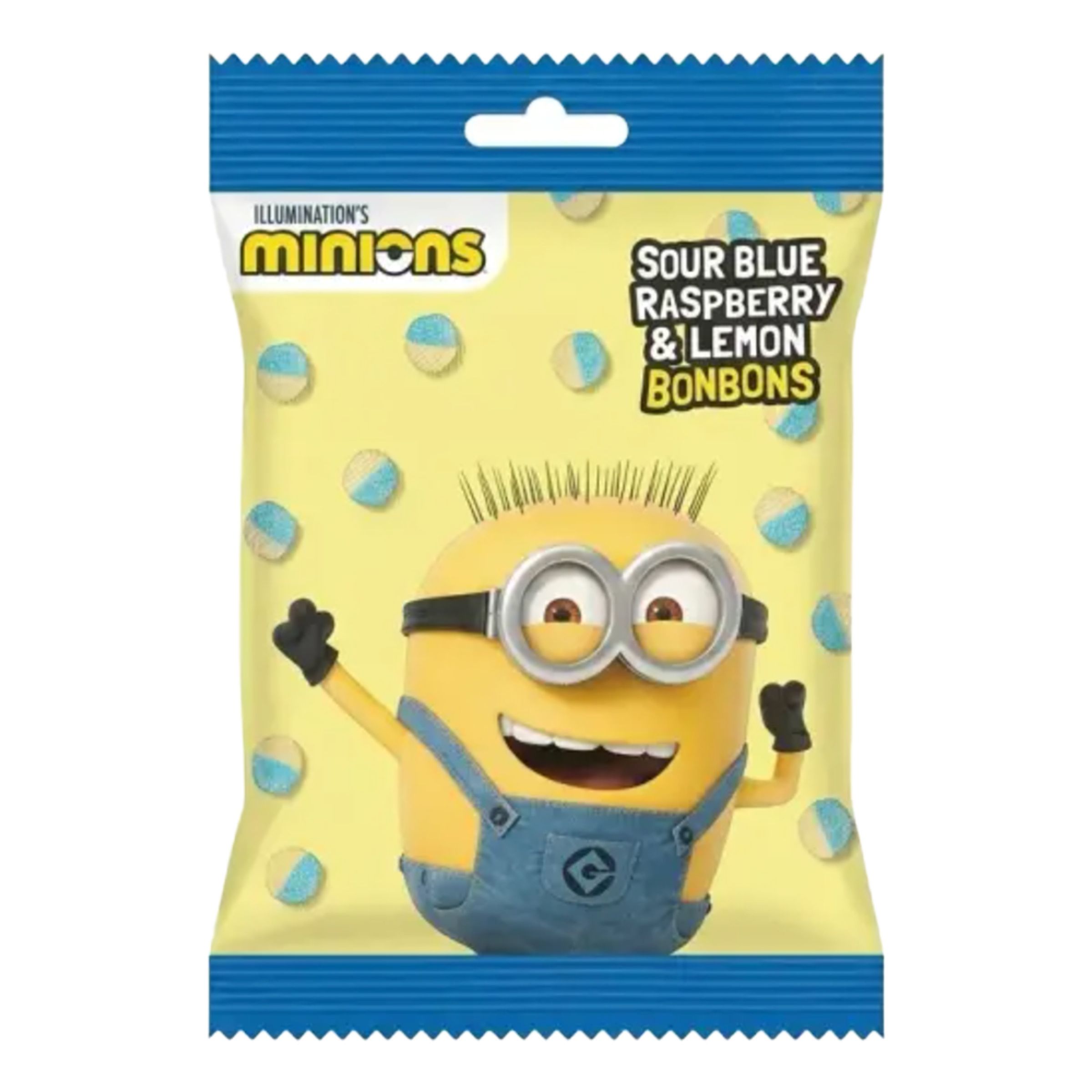 Minions Sour Blue Raspbery & Lemon BonBons - 90 g