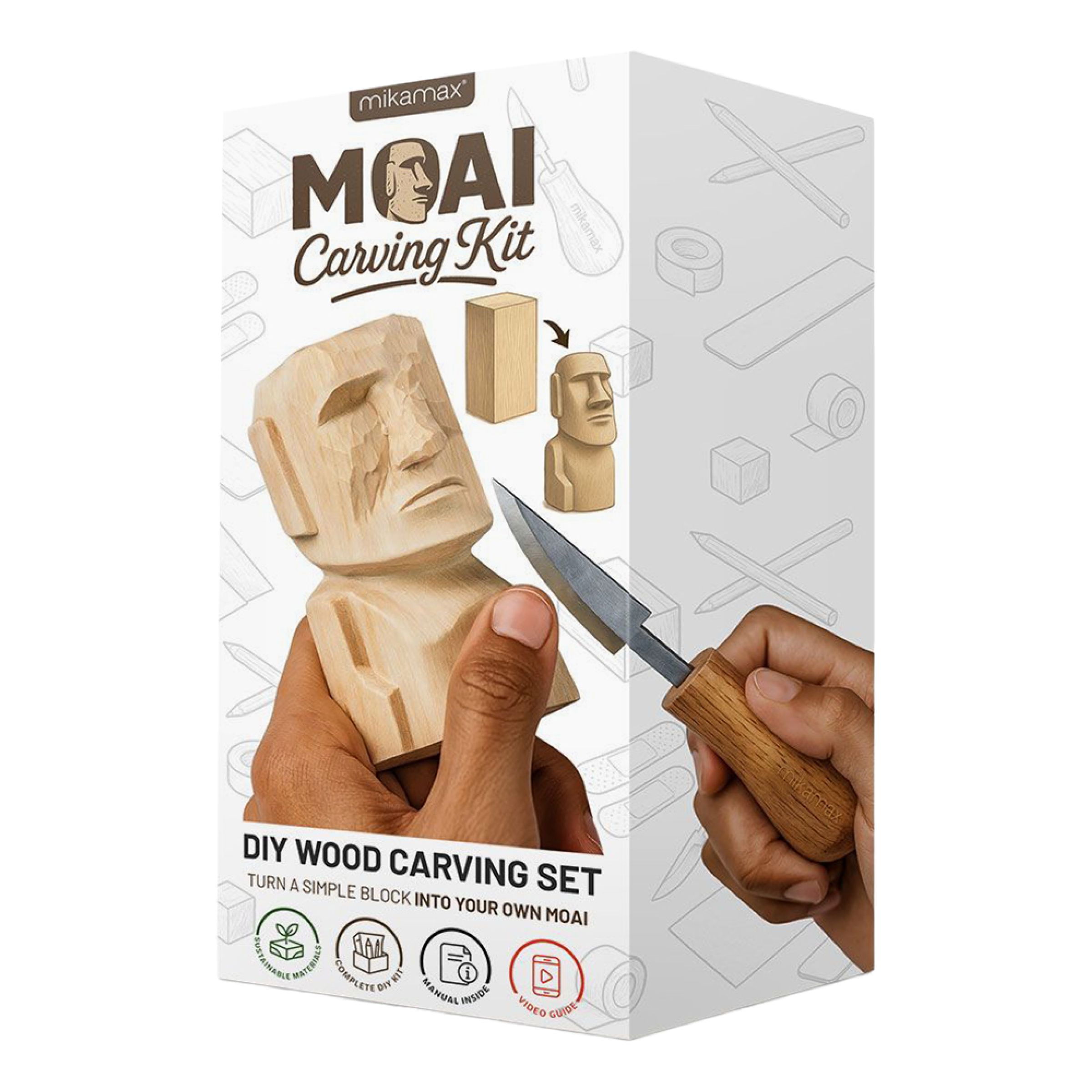 Moai Carving Kit billede