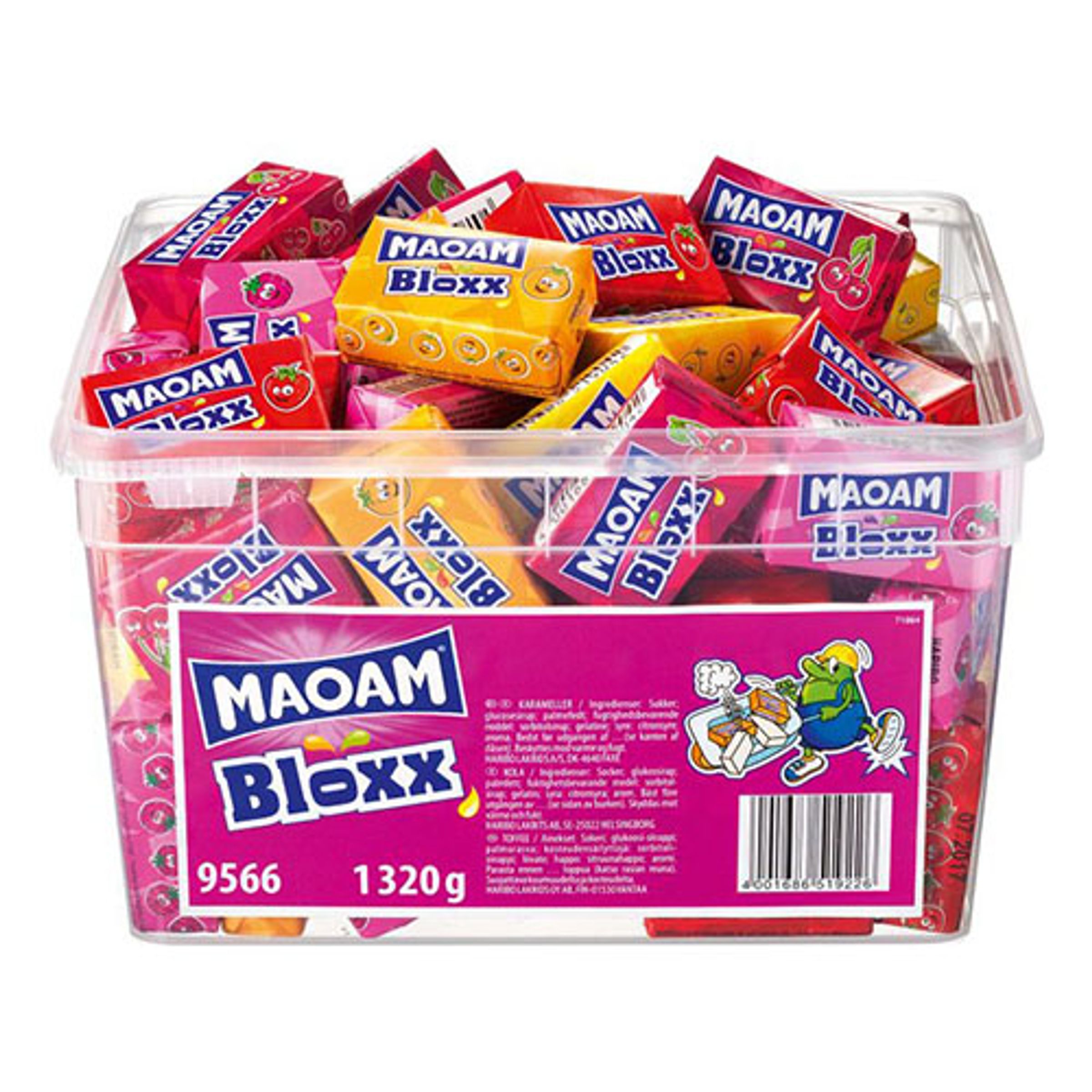 Maoam Frugtkaramel Økonomipakke - 1,32 kg billede