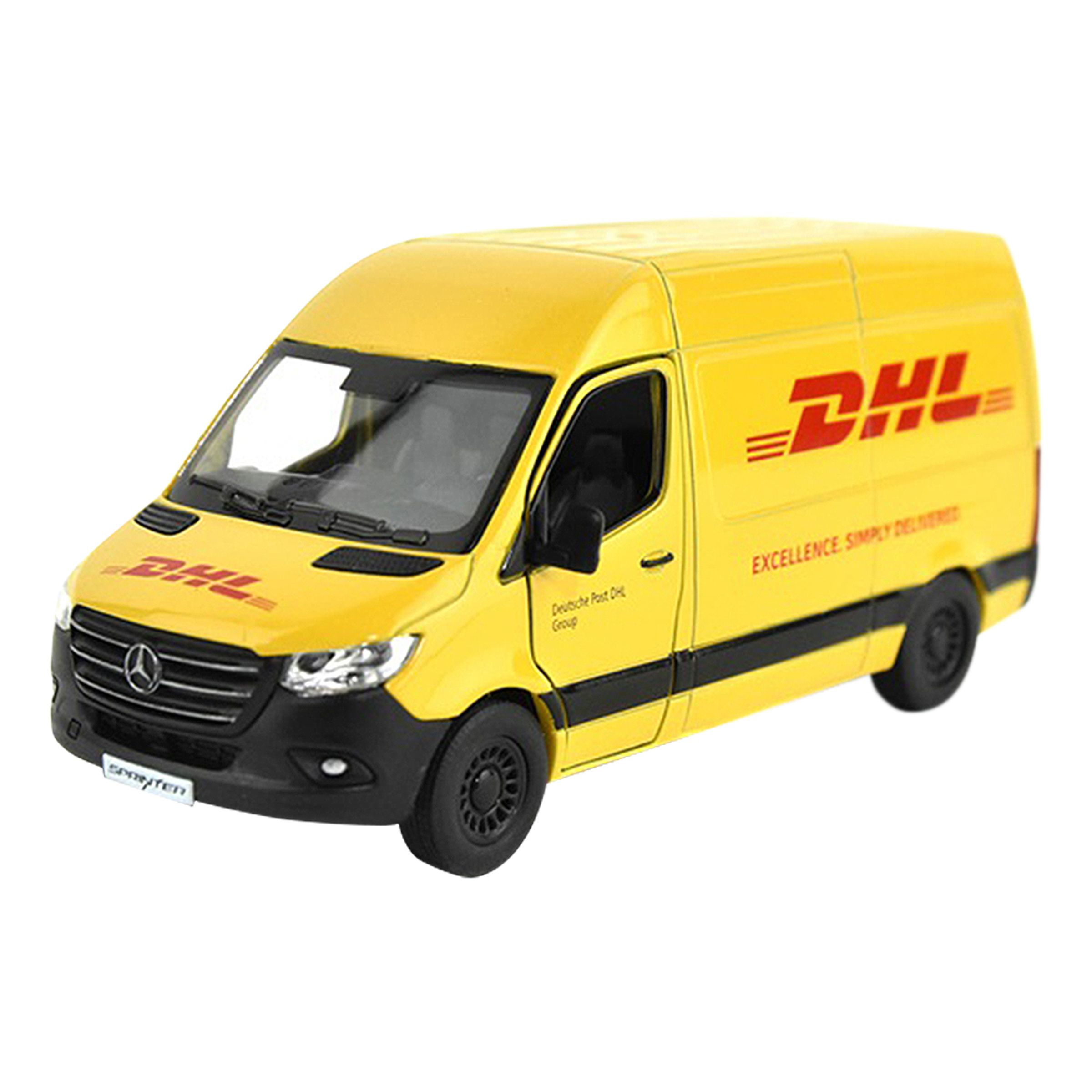 Modellbil DHL Skåpbil | Hem - Roliga Prylar - Spel & Lek - Leksaker | Maskeradspecialisten
