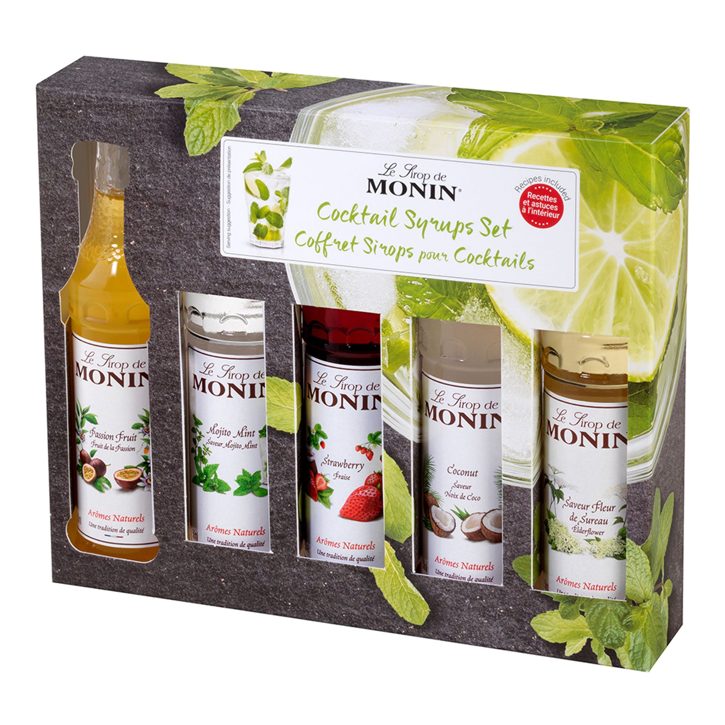 Monin Cocktail Set Syrup - 5 x 5 cl