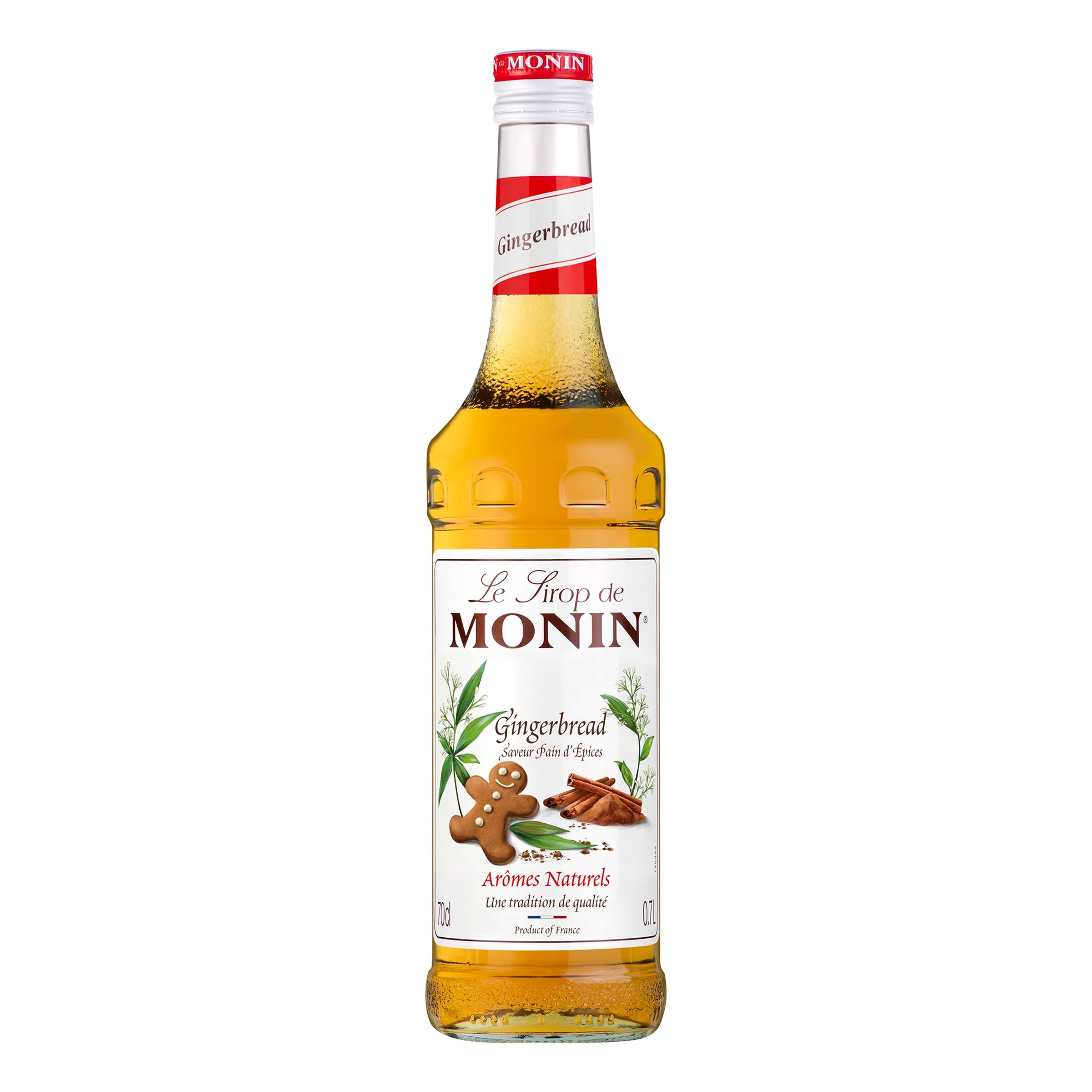 Monin Gingerbread Syrup - 70 cl | Hem - Bartillbehör - Drinktillbehör - Drinkmixar | Pryloteket