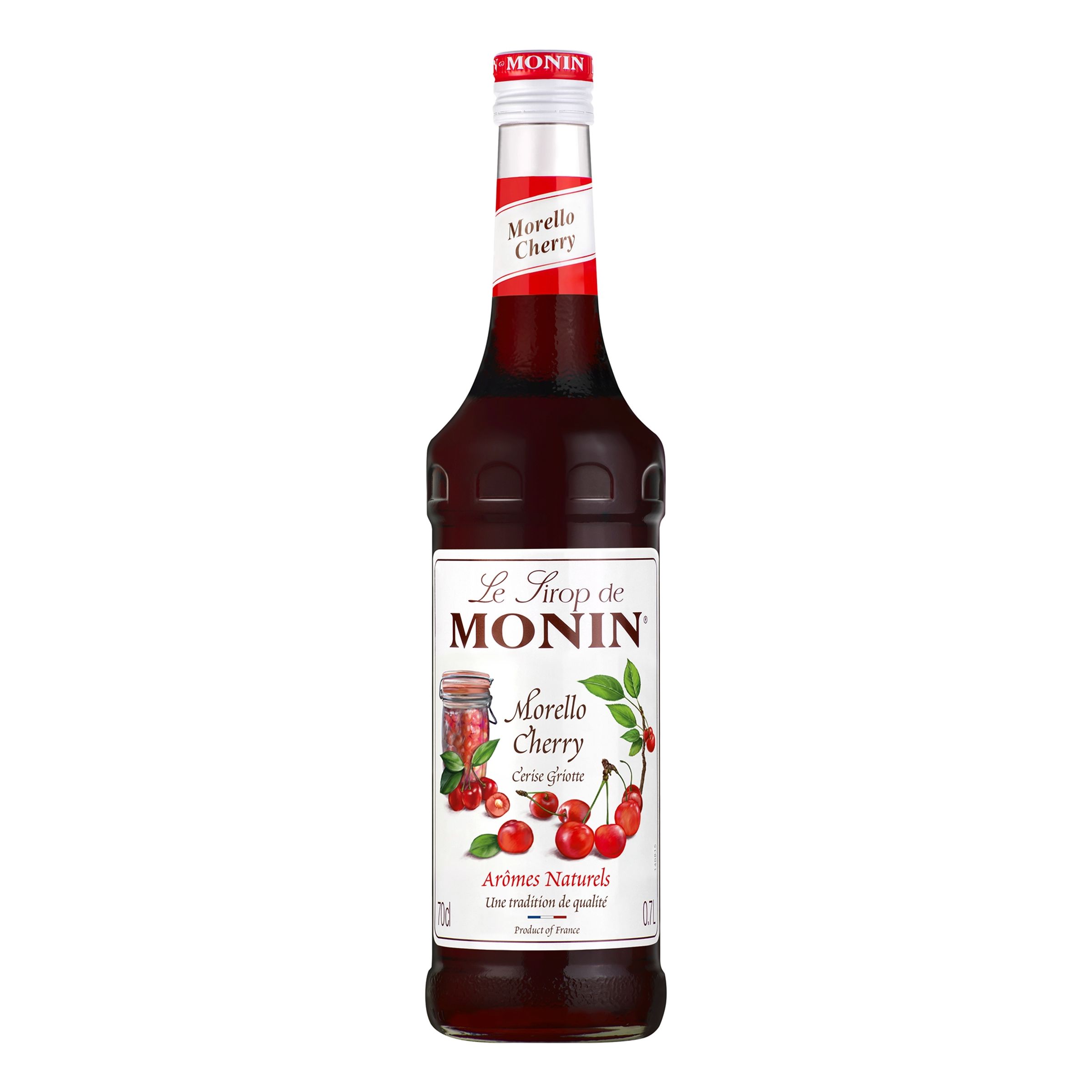 Monin Morello Cherry Syrup - 70 cl | Hem - Bartillbehör - Drinktillbehör - Drinkmixar | Pryloteket