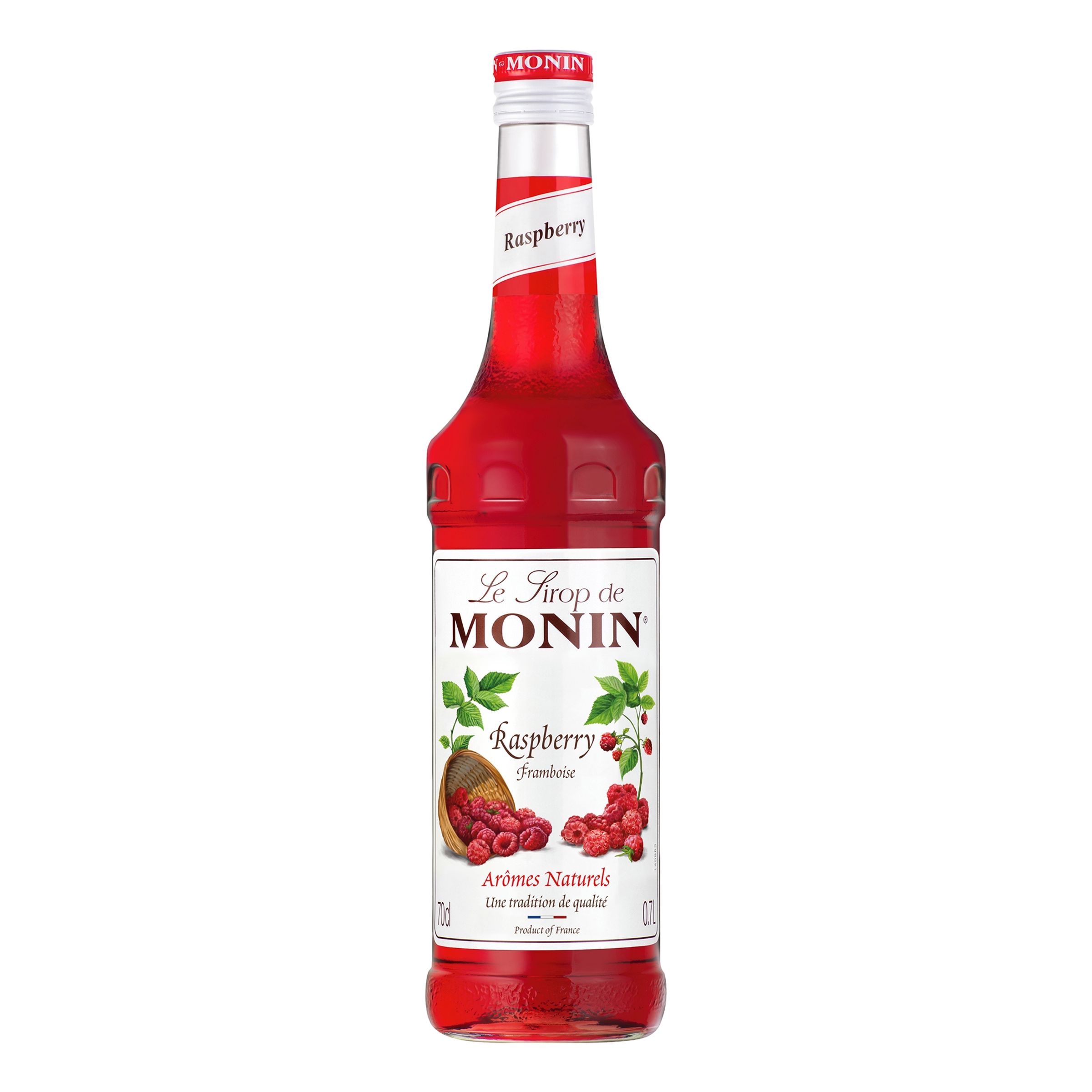 Monin Raspberry Syrup - 70 cl | Hem - Bartillbehör - Drinktillbehör - Drinkmixar | Pryloteket