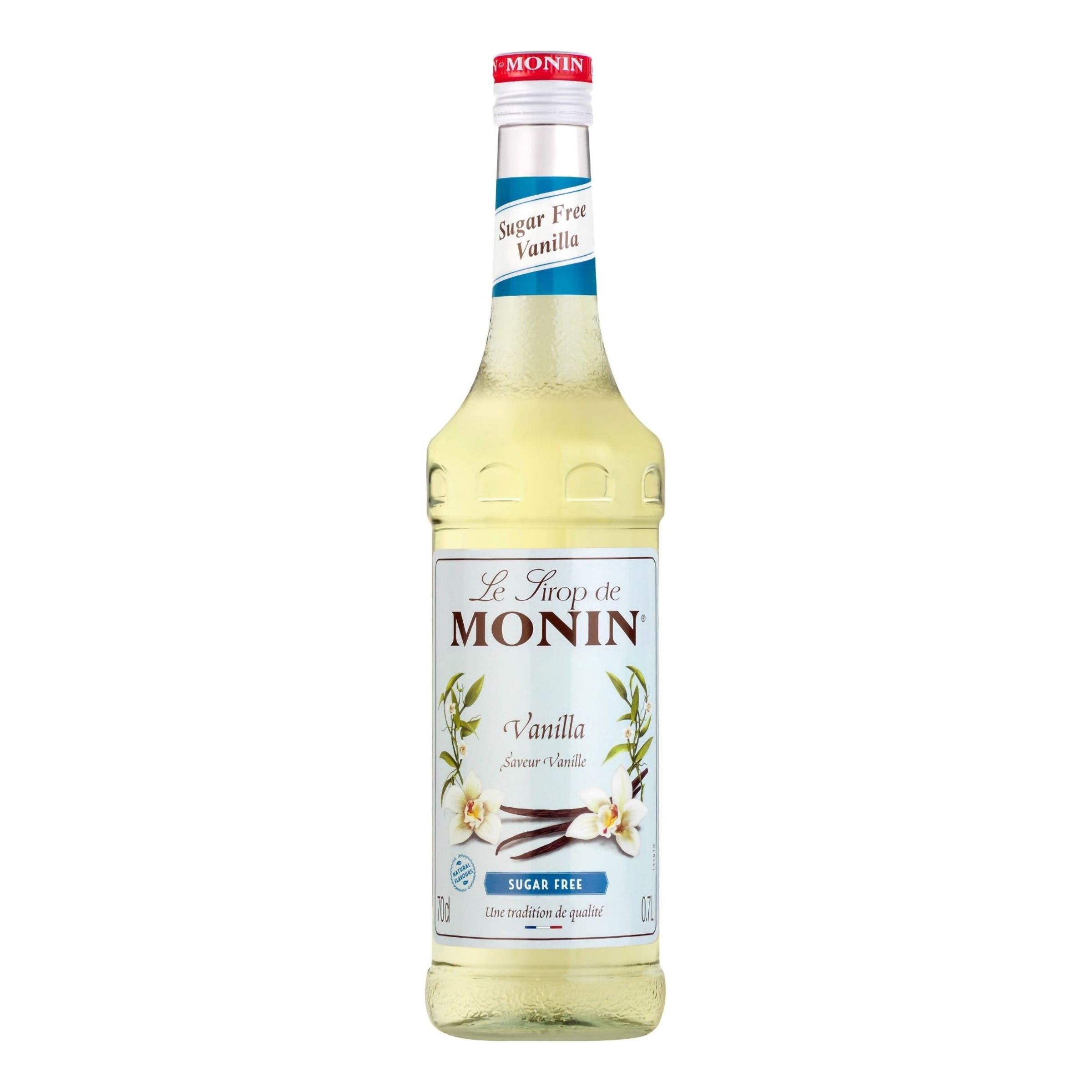 Monin Sukkerfri Vanilje Sirup - 70 cl