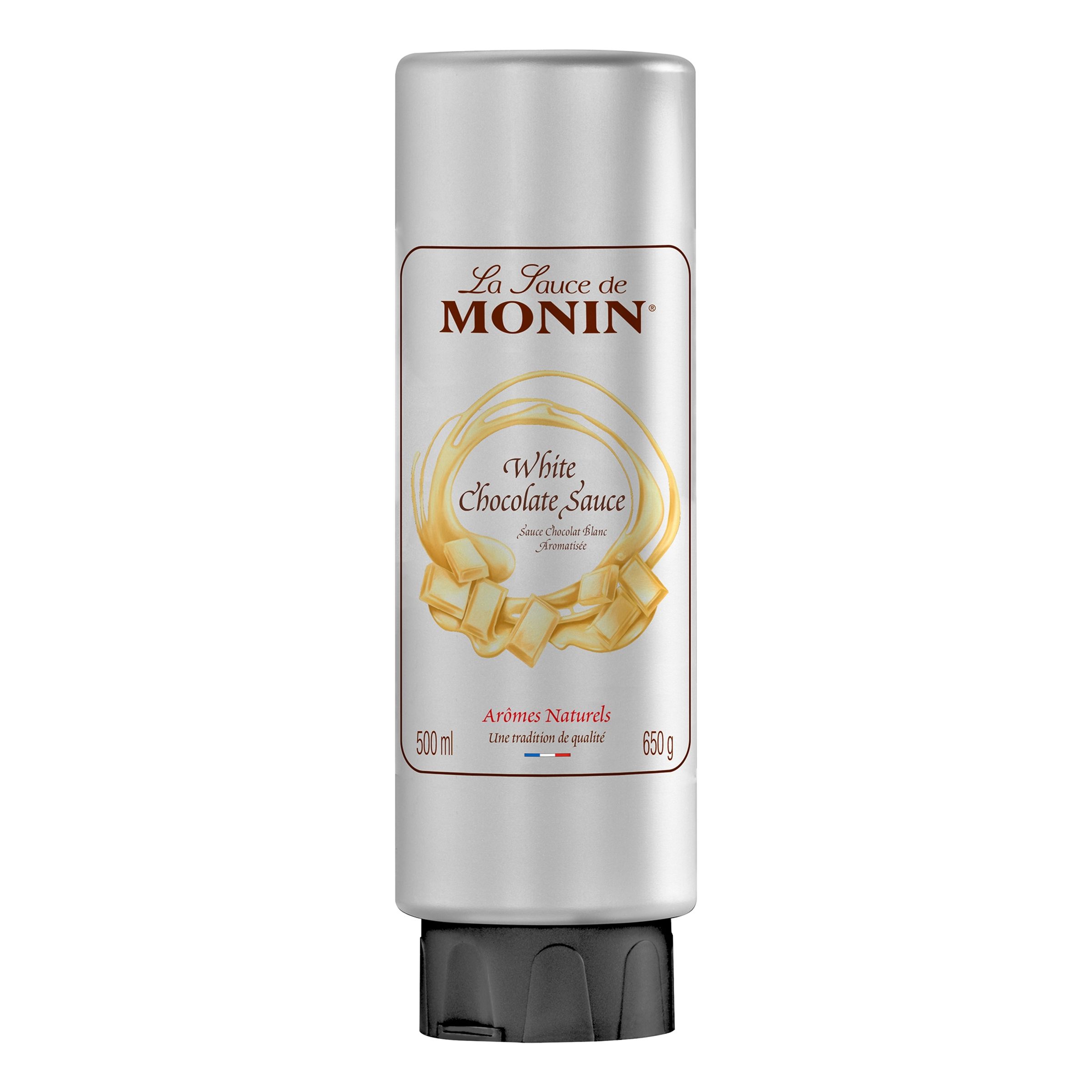 Monin White Chocolate Sauce - 50 cl | Hem - Godis & Läsk - Skafferi - Såser | Maskeradspecialisten