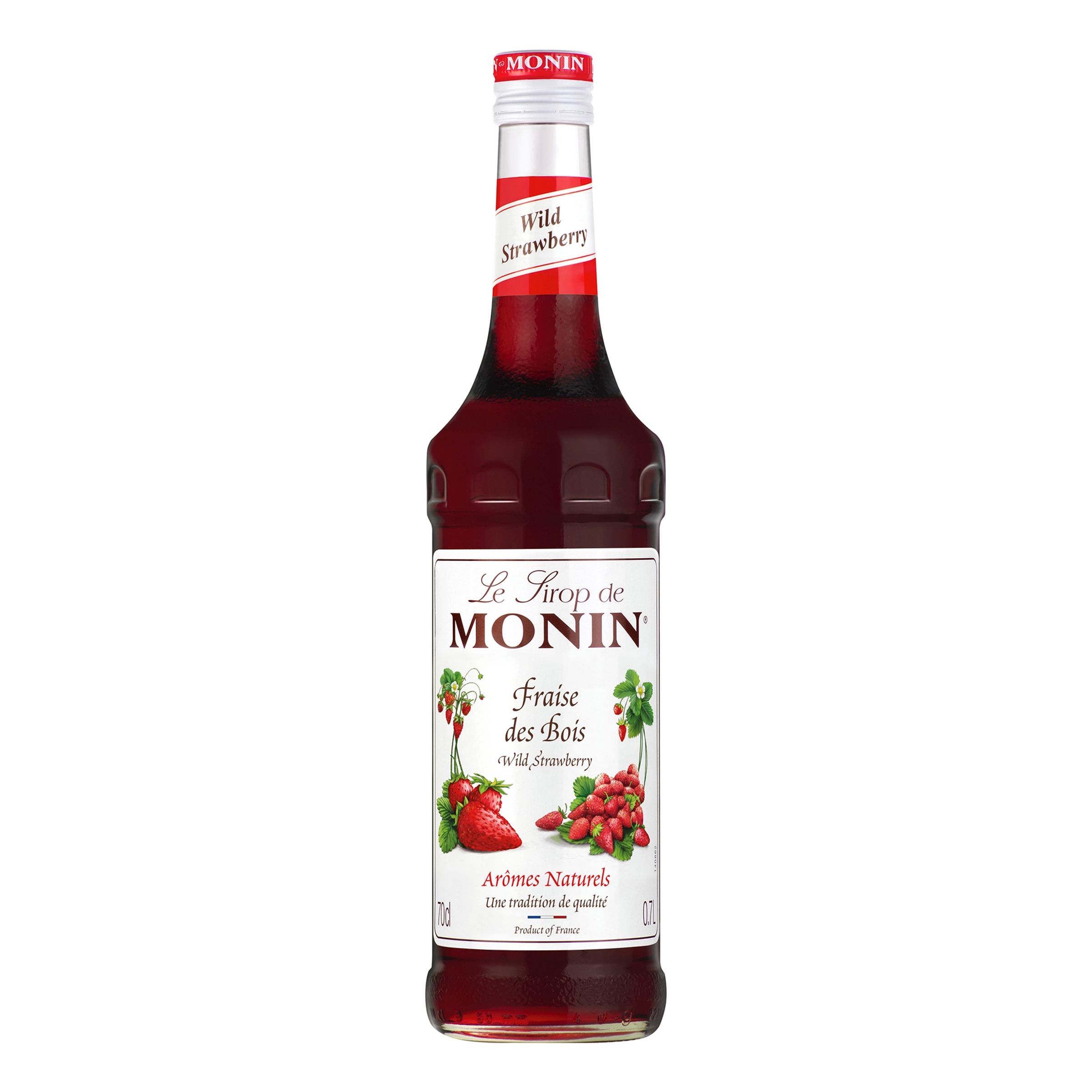 Monin Wild Strawberry Syrup - 70 cl | Hem - Bartillbehör - Drinktillbehör - Drinkmixar | Pryloteket