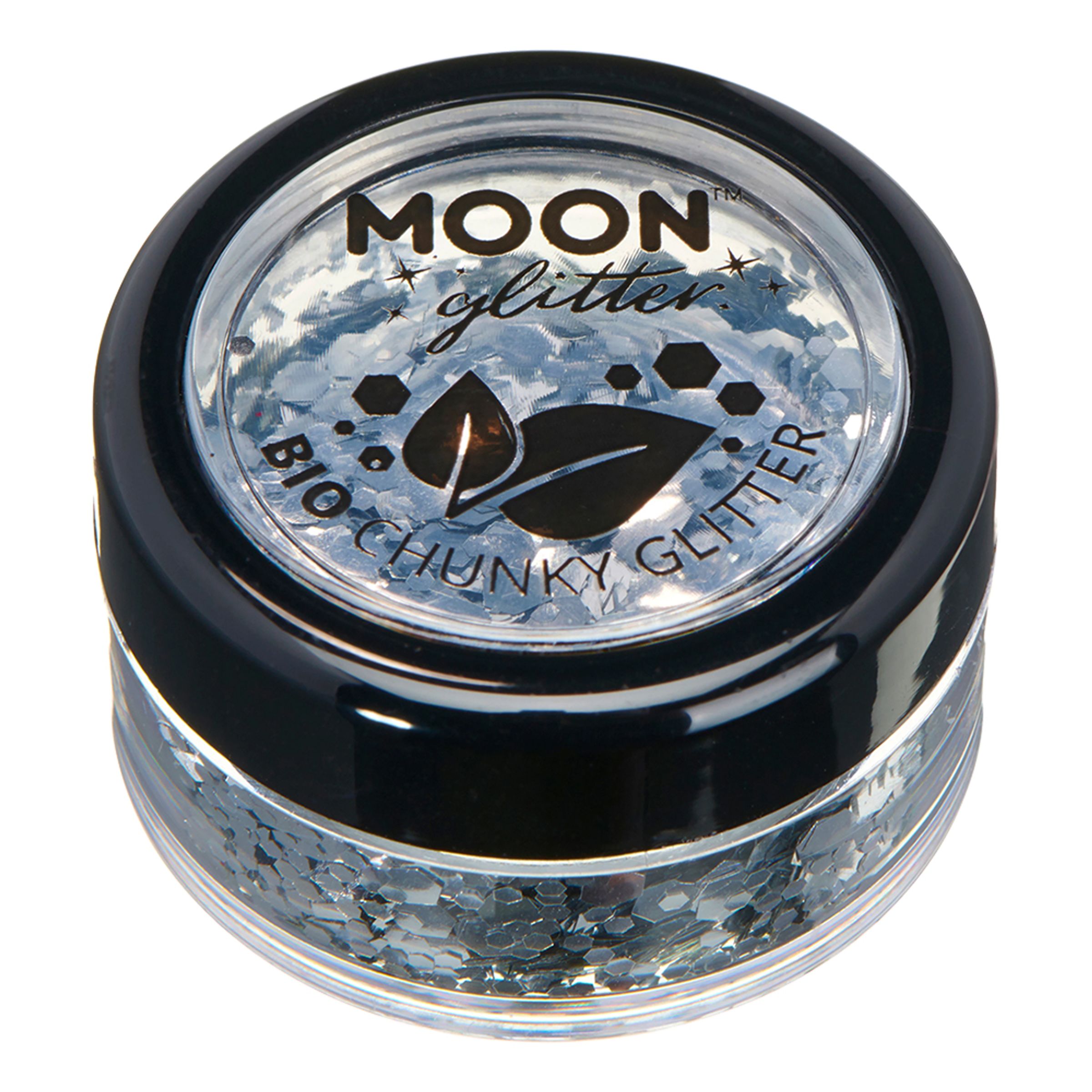 Moon Creations Bio Chunky Glitter - Silver | Hem - Teman - Högtider - Student | Pryloteket