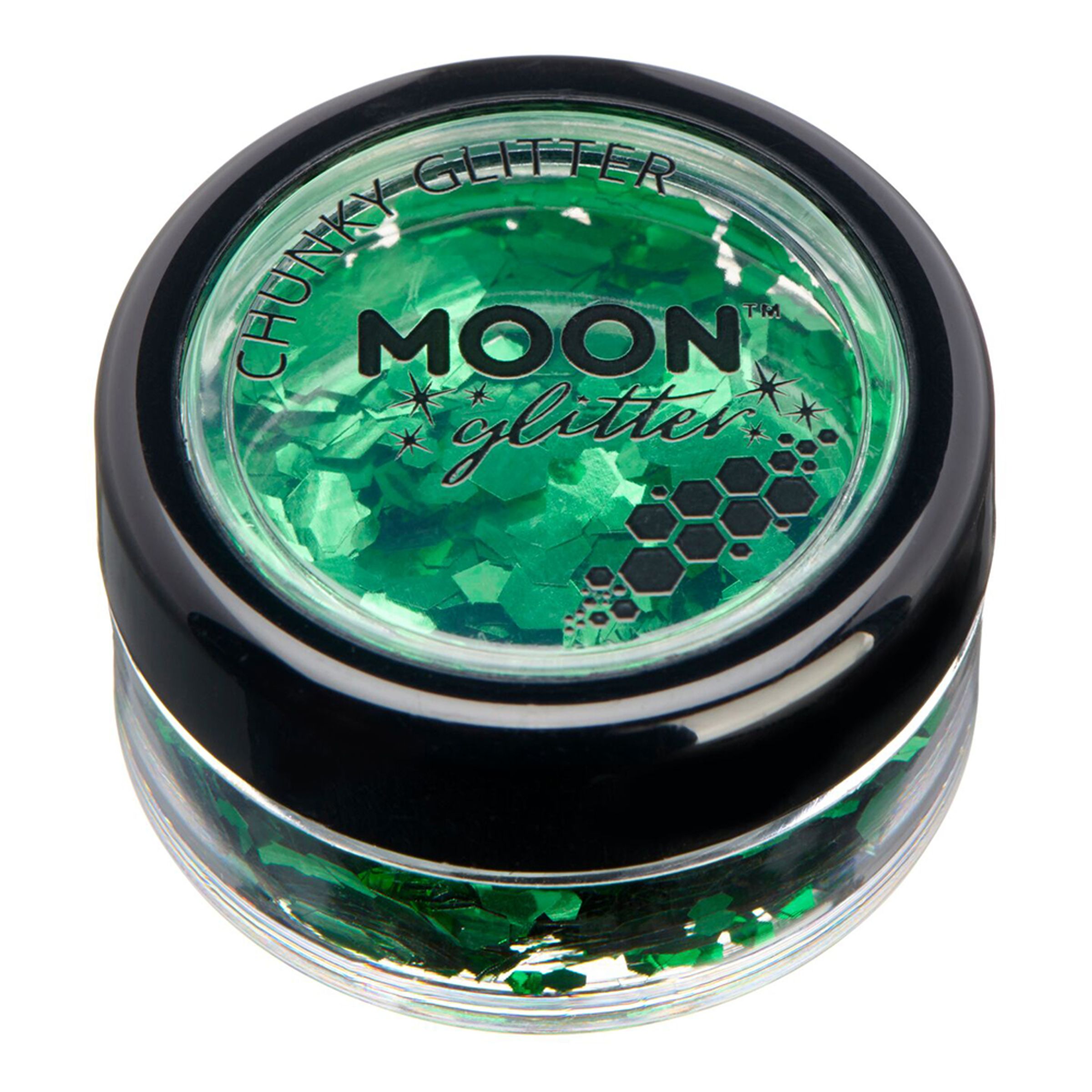 Moon Creations Chunky Glitter - Grøn