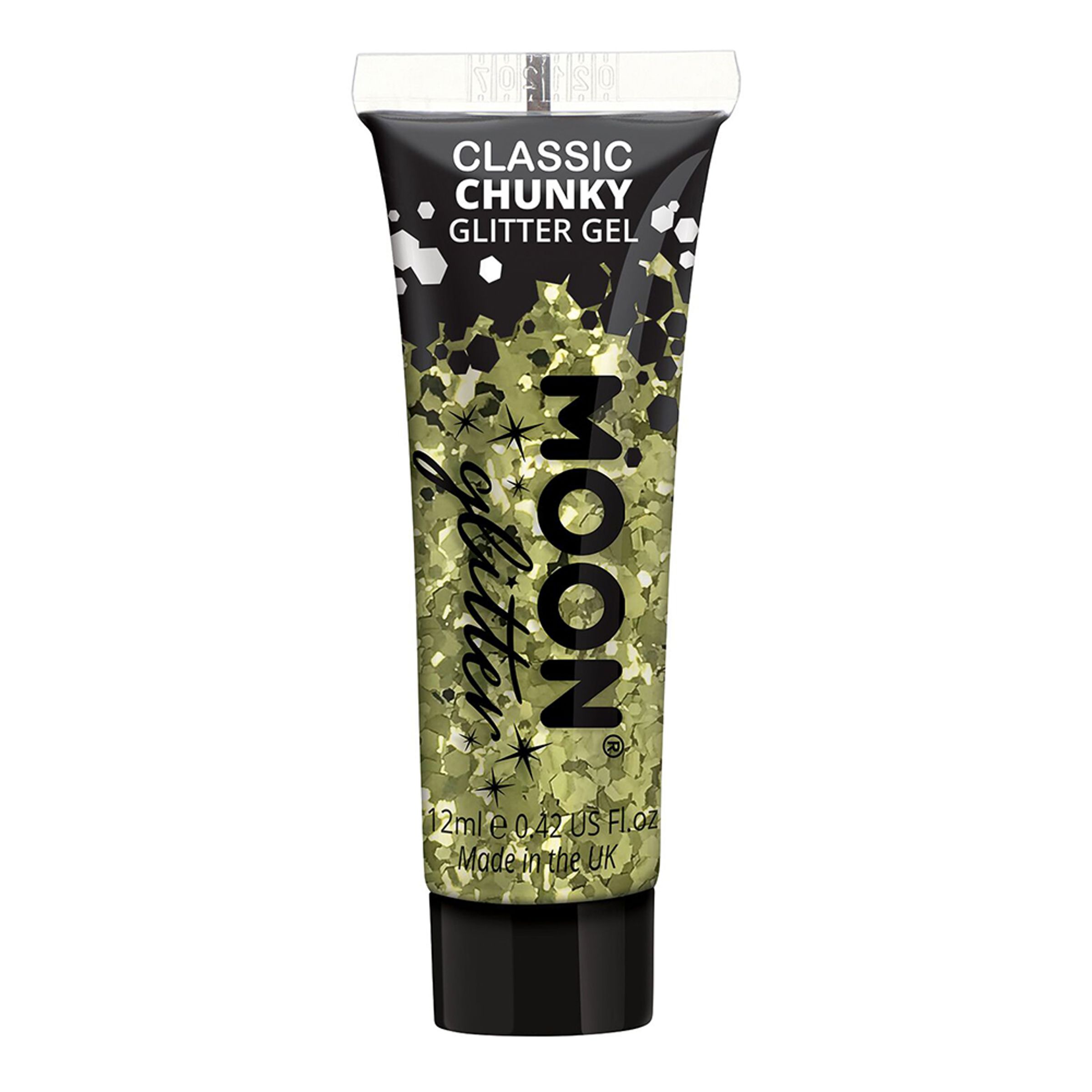 Moon Creations Chunky Glitter Gel - Guld