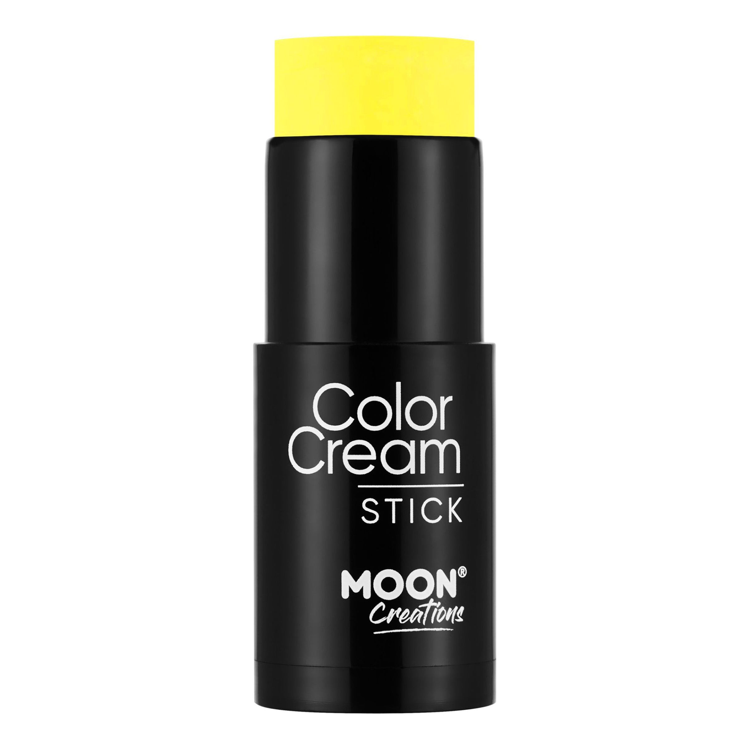 Moon Creations ColorCream Stick - Bright Yellow | Hem - Teman - Högtider - Halloween - Halloweensmink | Maskeradspecialisten