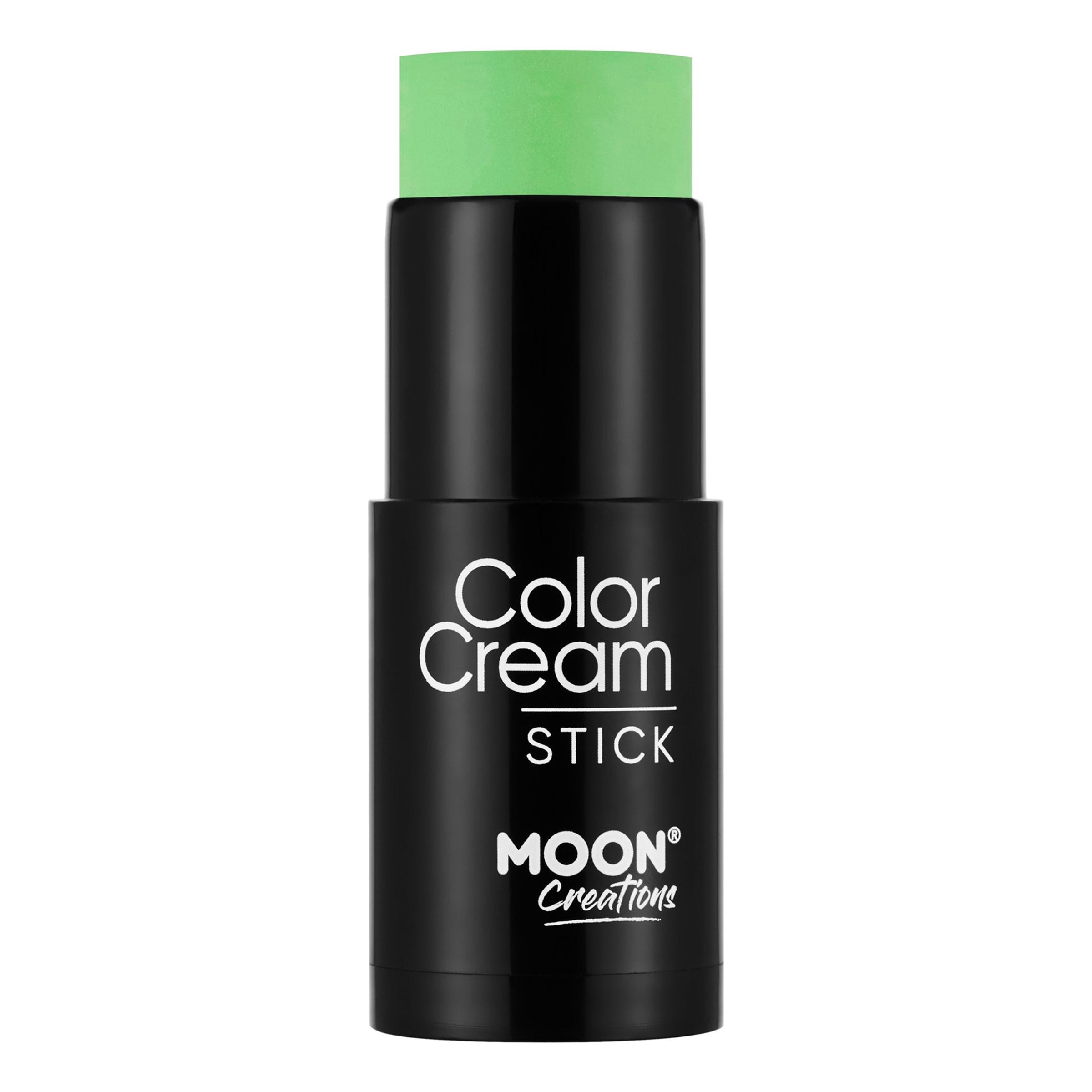 Moon Creations ColorCream Stick - Bright Green | Hem - Teman - Högtider - Halloween - Halloweensmink | Maskeradspecialisten