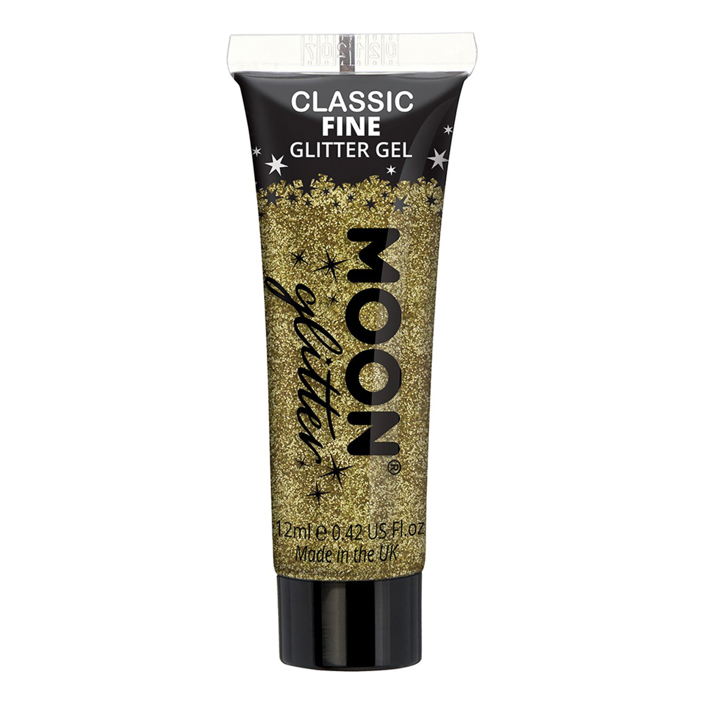 Moon Creations Holografisk Fine Glitter Gel - Roséguld