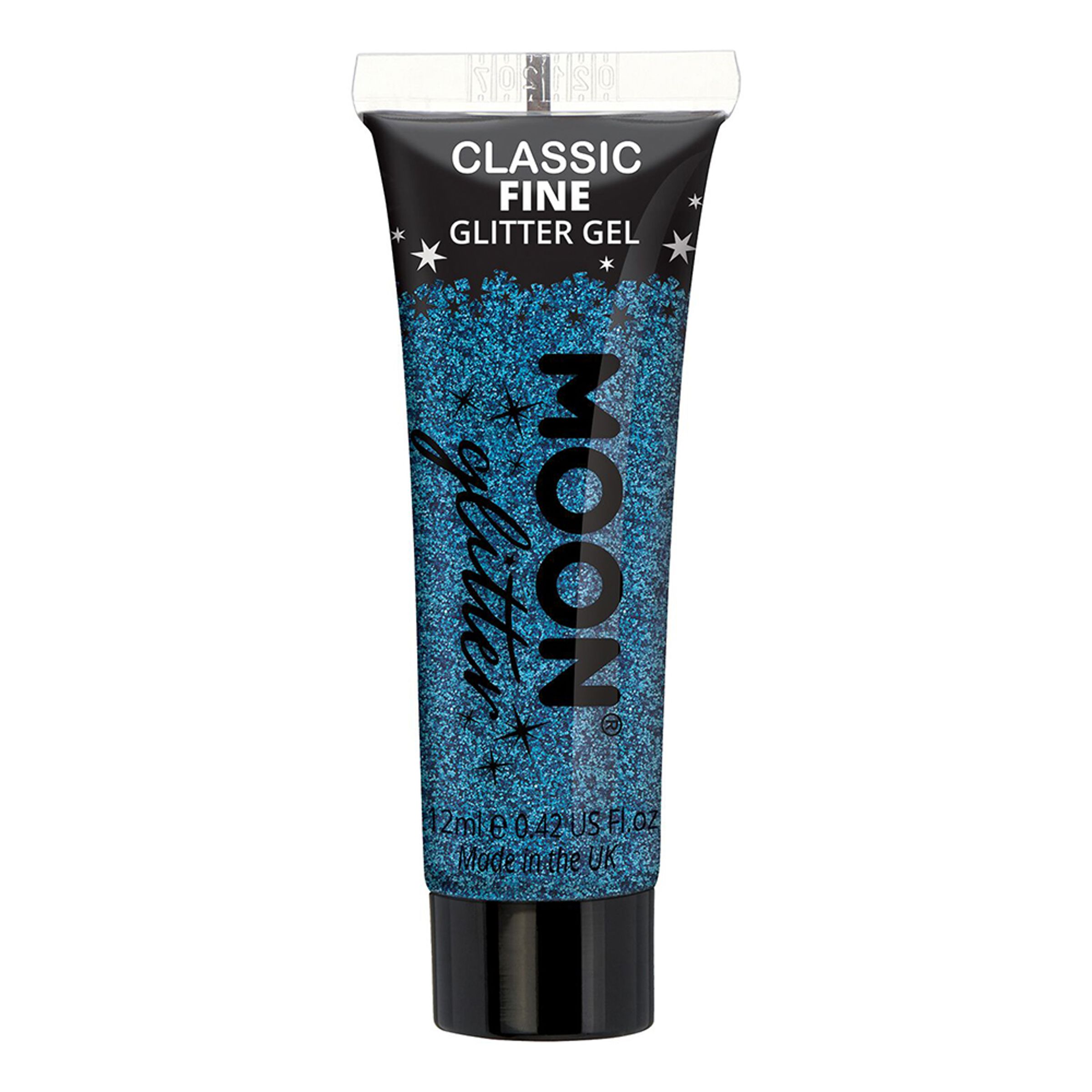 Moon Creations Fine Glitter Gel - Blå | Hem - Teman - Högtider - Student | Pryloteket