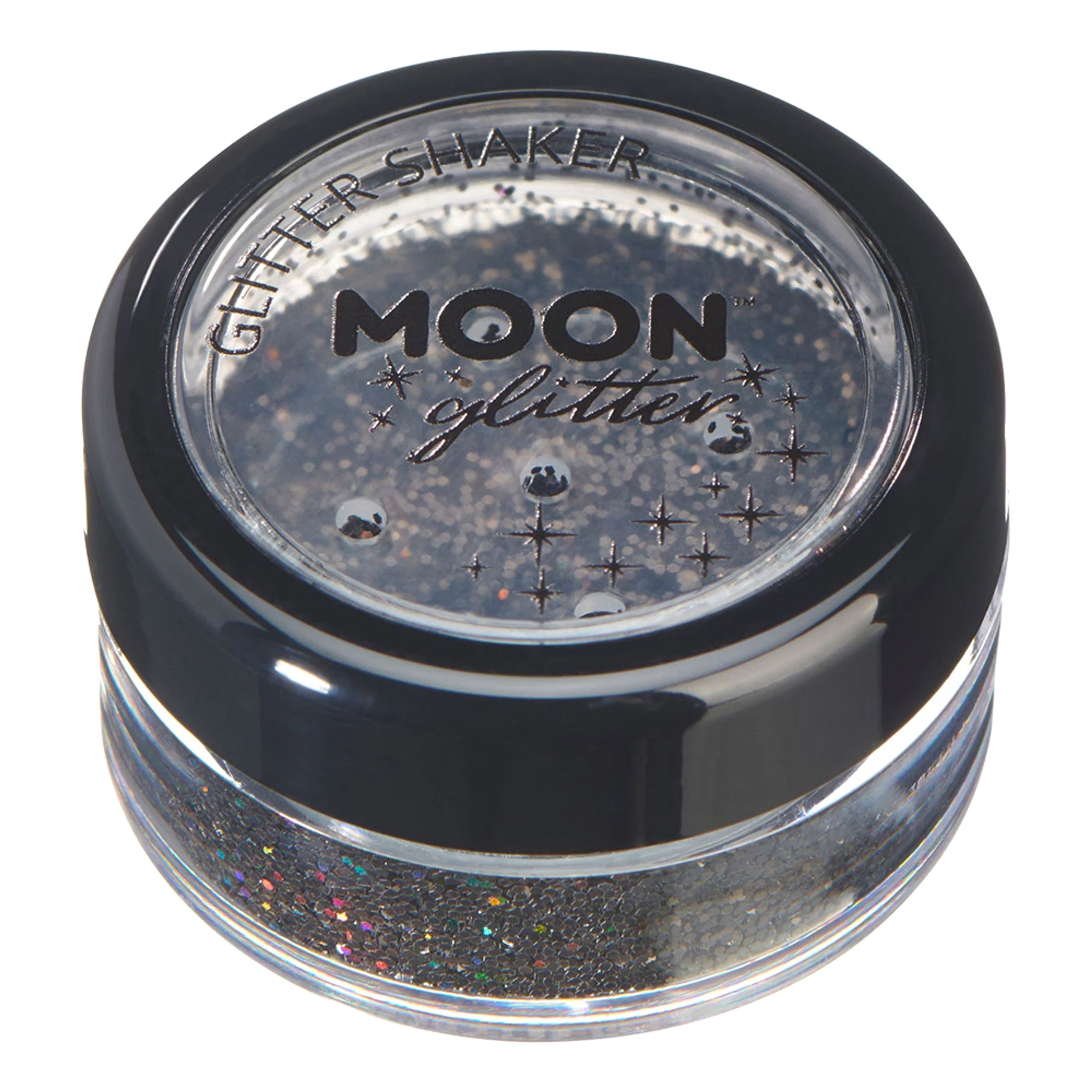 Moon Creations Glitter Holografisk Glitter Shakers - Sort
