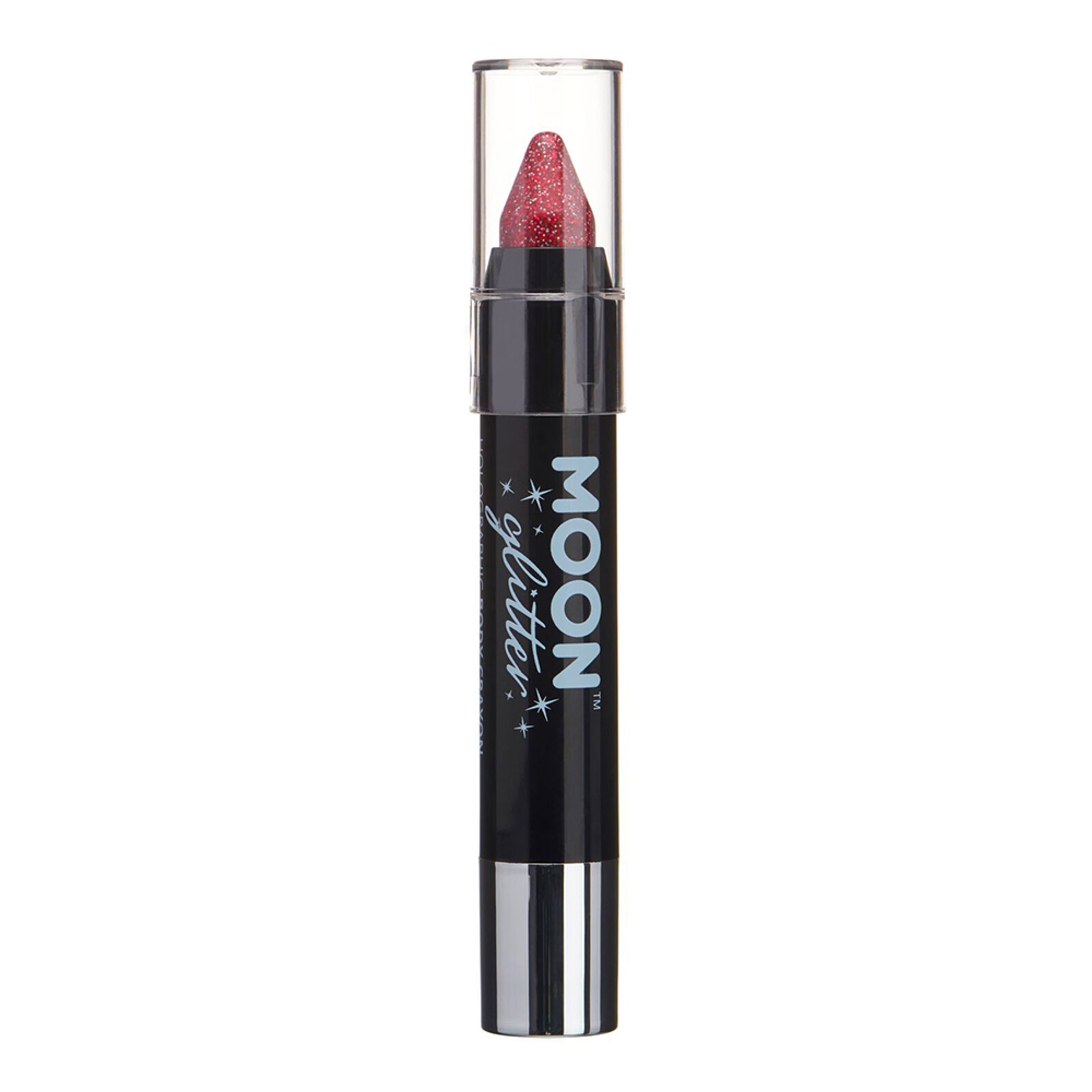 Moon Creations Glitter Kroppskrita - Röd | Hem - Teman - Högtider - Student | Pryloteket