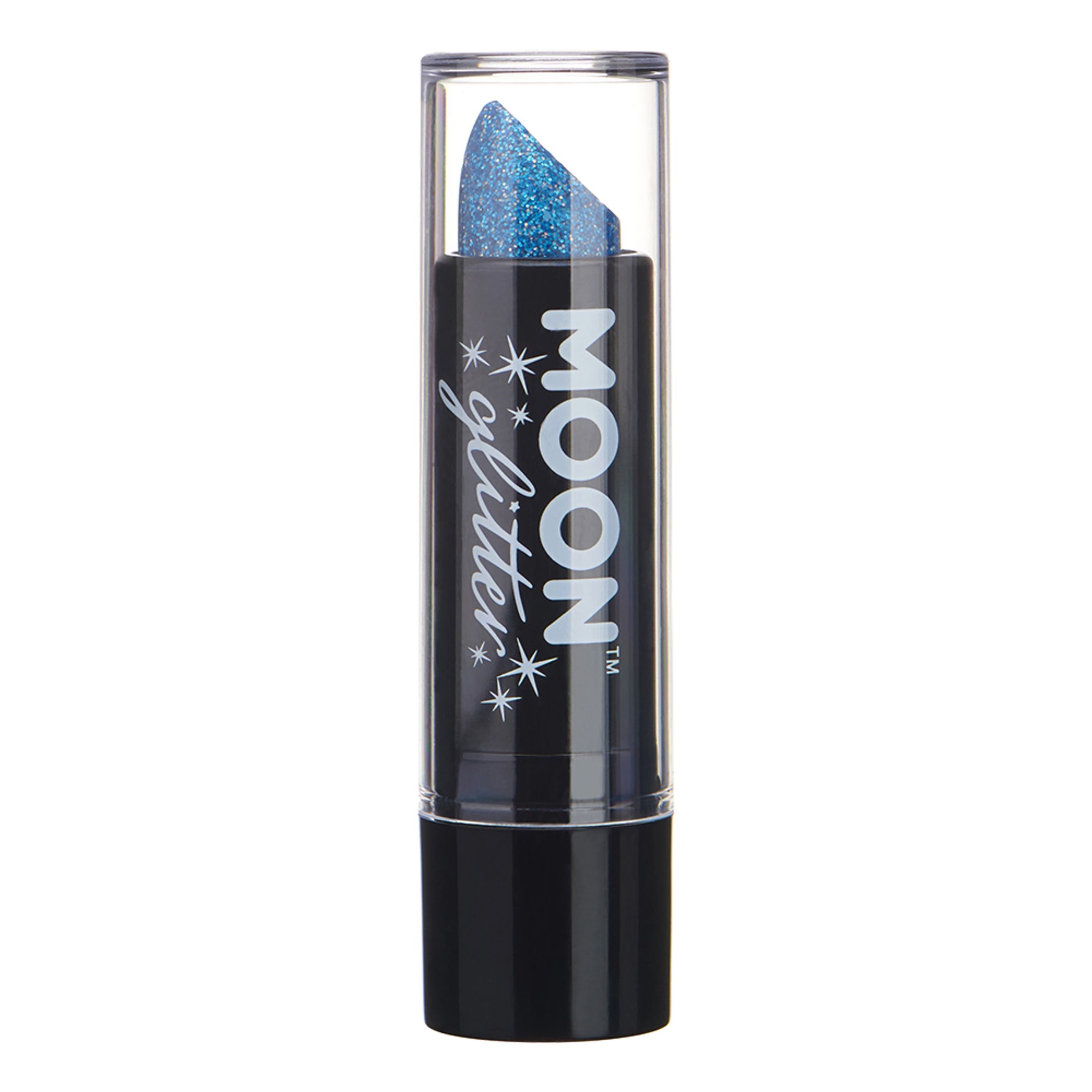 Moon Creations Holographic Glitter Läppstift - Blå