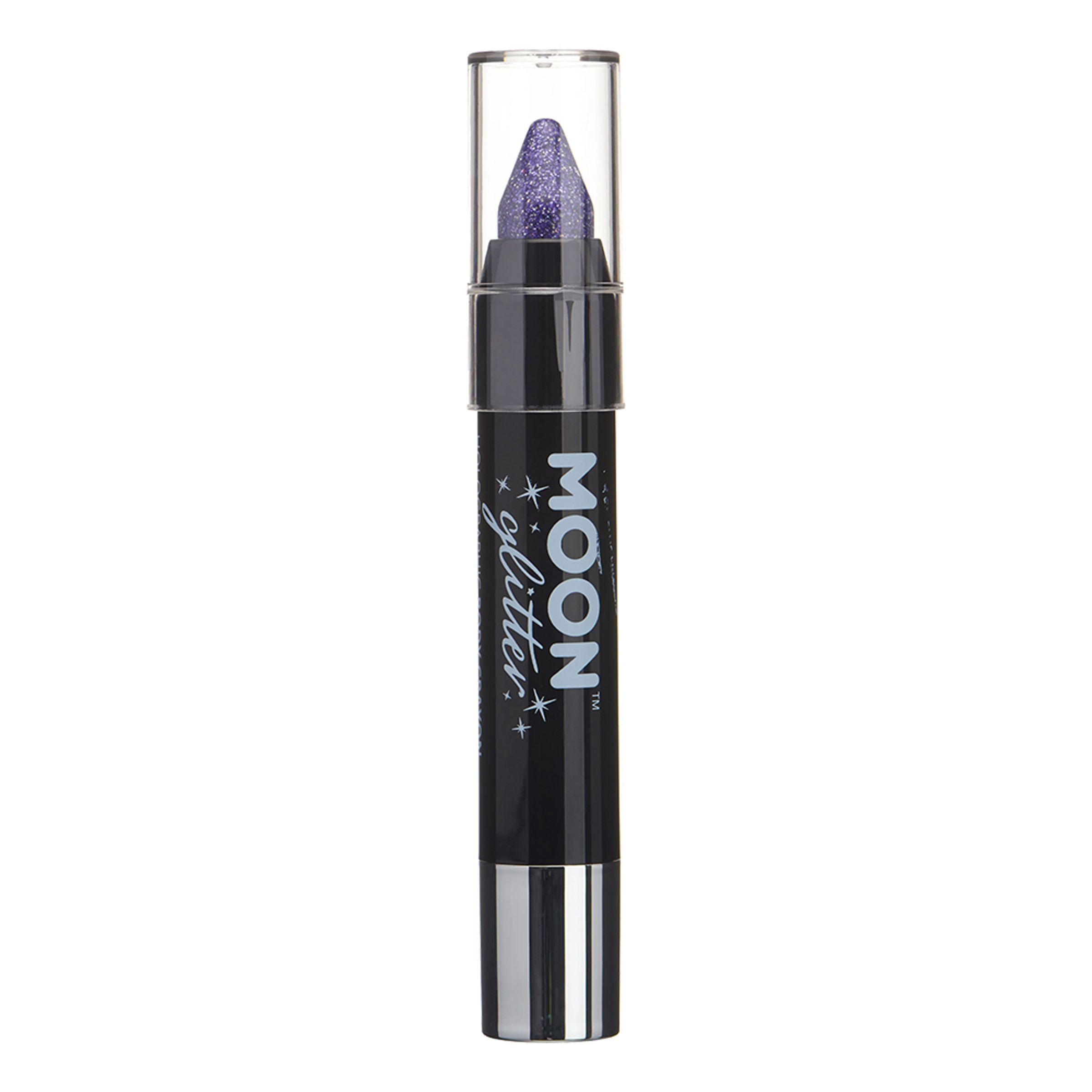 Moon Creations Holographic Kroppskrita - Lila | Hem - Teman - Högtider - Halloween - Halloweensmink | Maskeradspecialisten