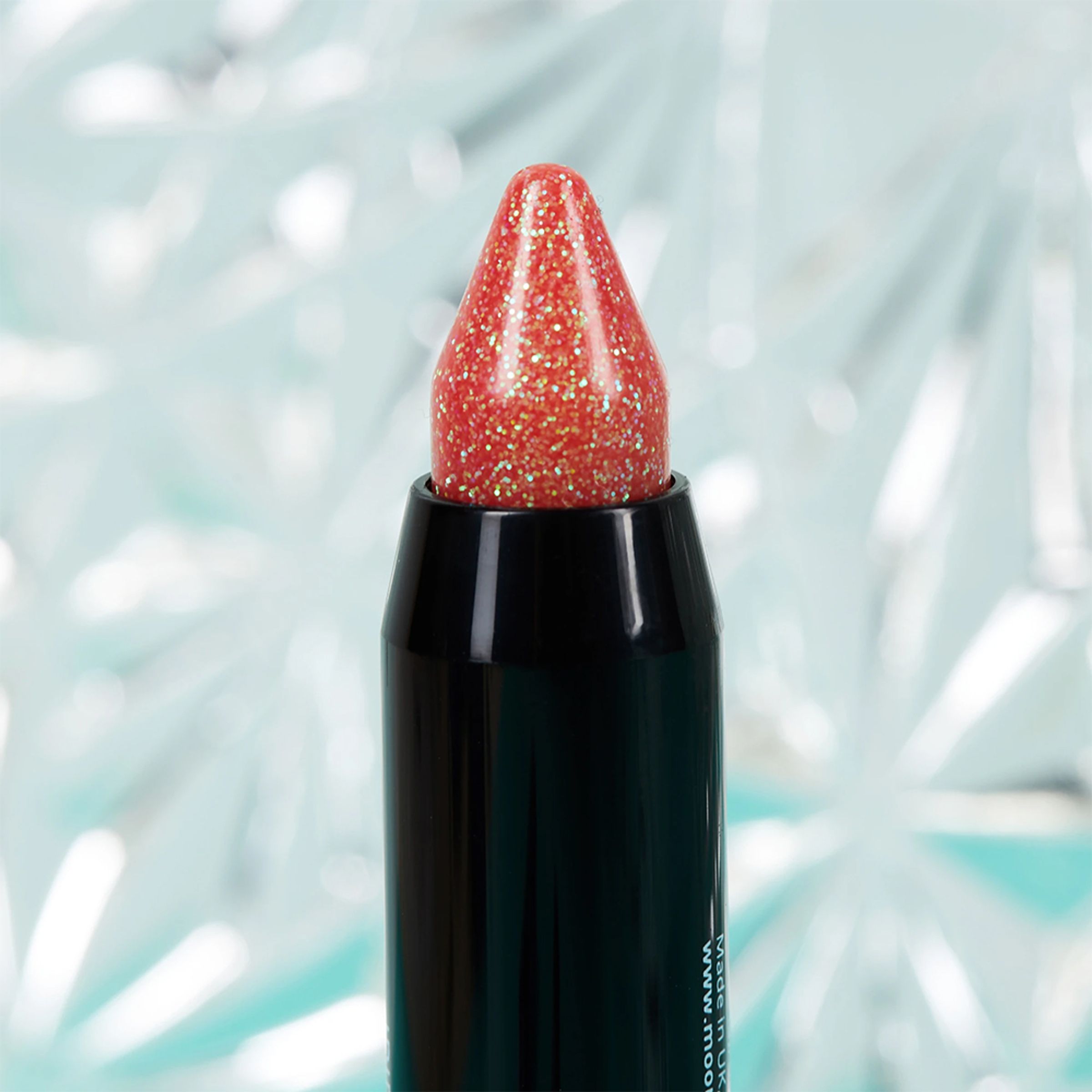 Moon Creations Iridescent Glitter Body Crayons - Orange | Hem - Teman - Högtider - Halloween - Halloweensmink | Maskeradspecialisten