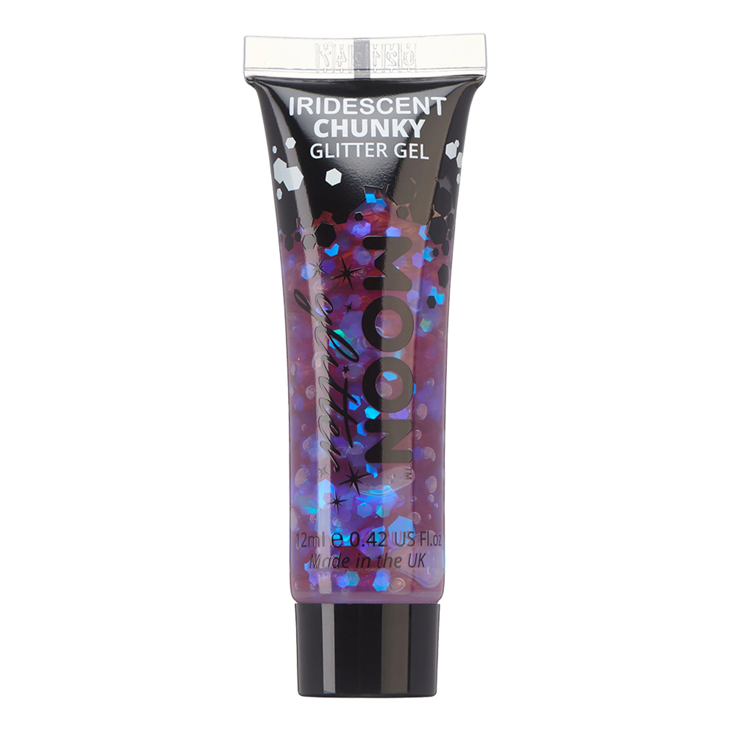Moon Creations Iridescent Chunky Glimmergel - Lilla