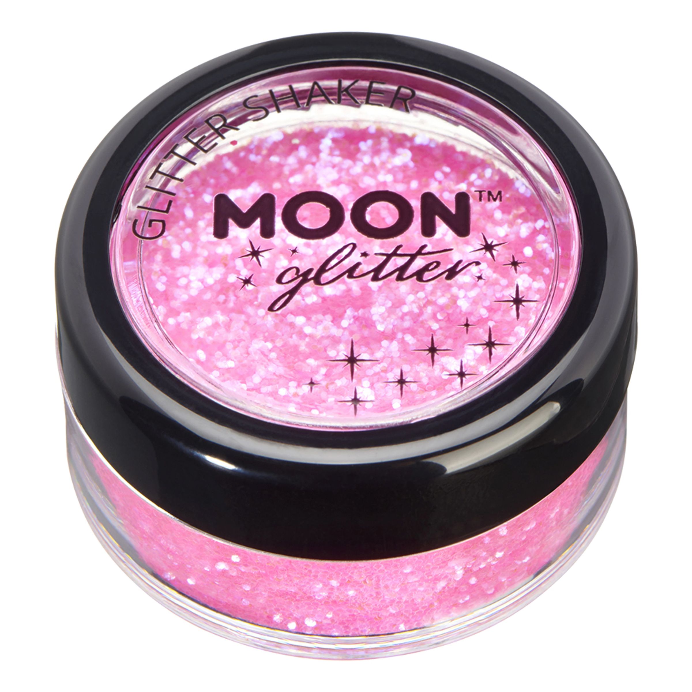 Moon Creations Iridescent Glitter Shakers - Lyserød