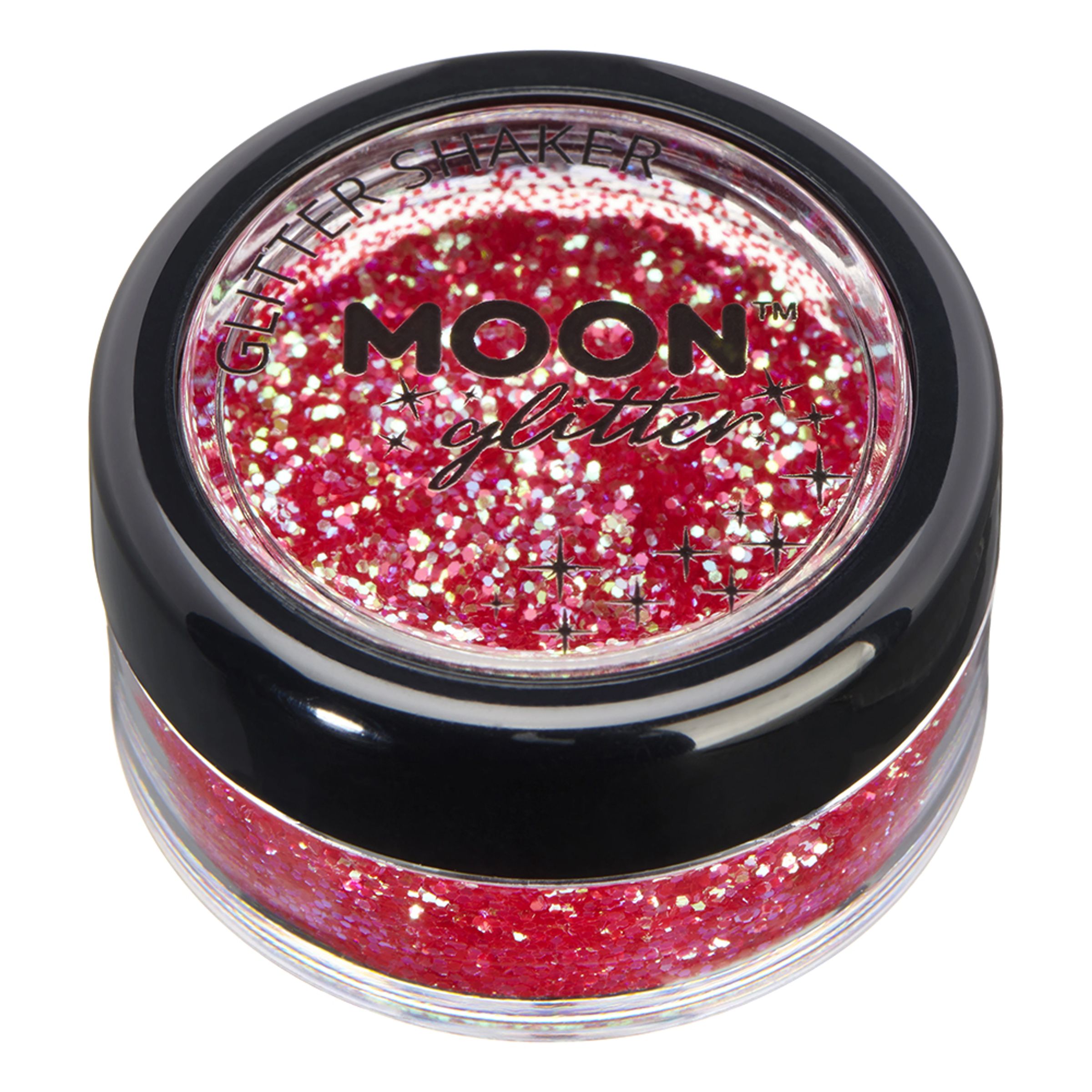 Moon Creations Iridescent Glitter Shakers - Cherry