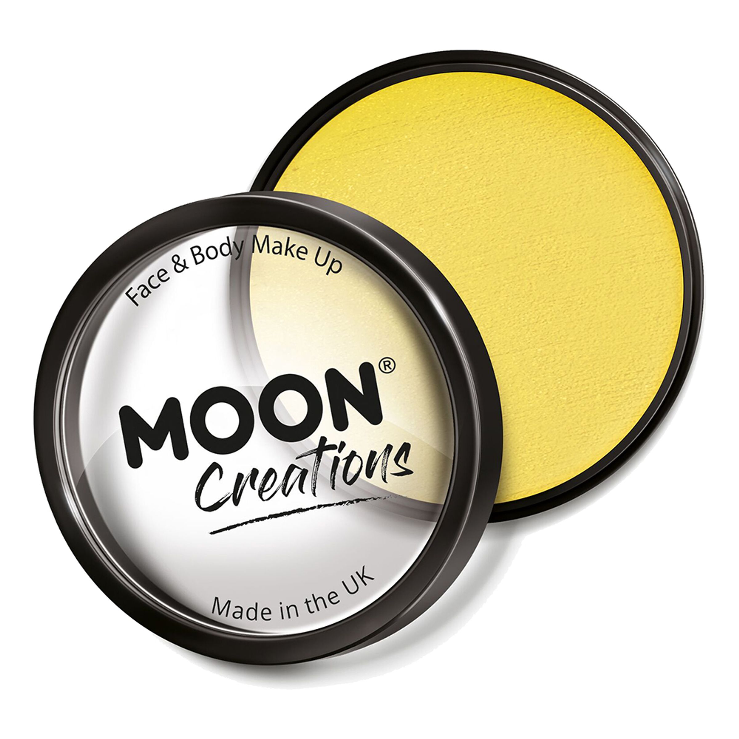 Moon Creations Pro Ansikts- & Kroppsfärg - Gul | Hem - Teman - Högtider - Student | Pryloteket