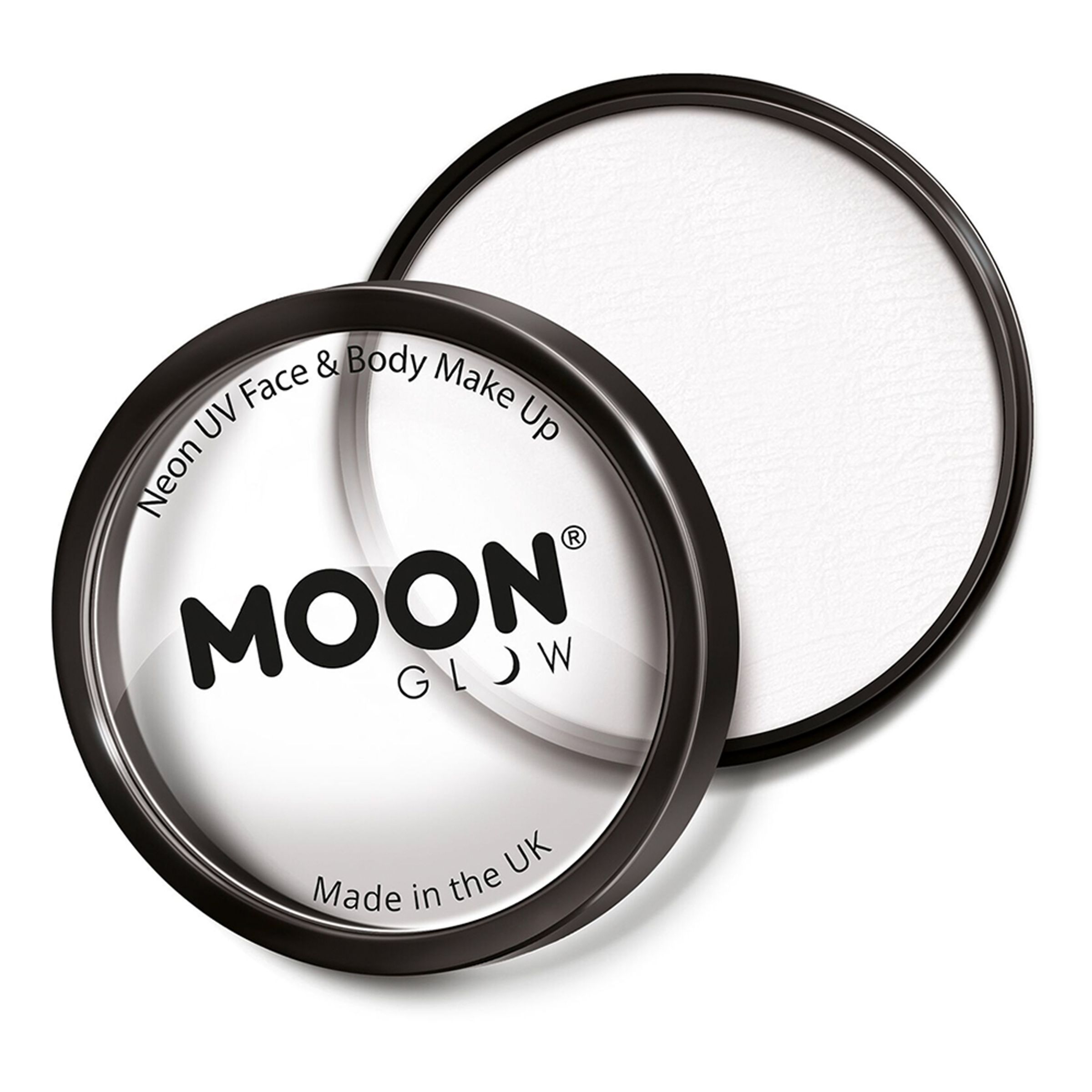Moon Creations Pro UV Neon Ansigts- & Kropsfarve - Hvid