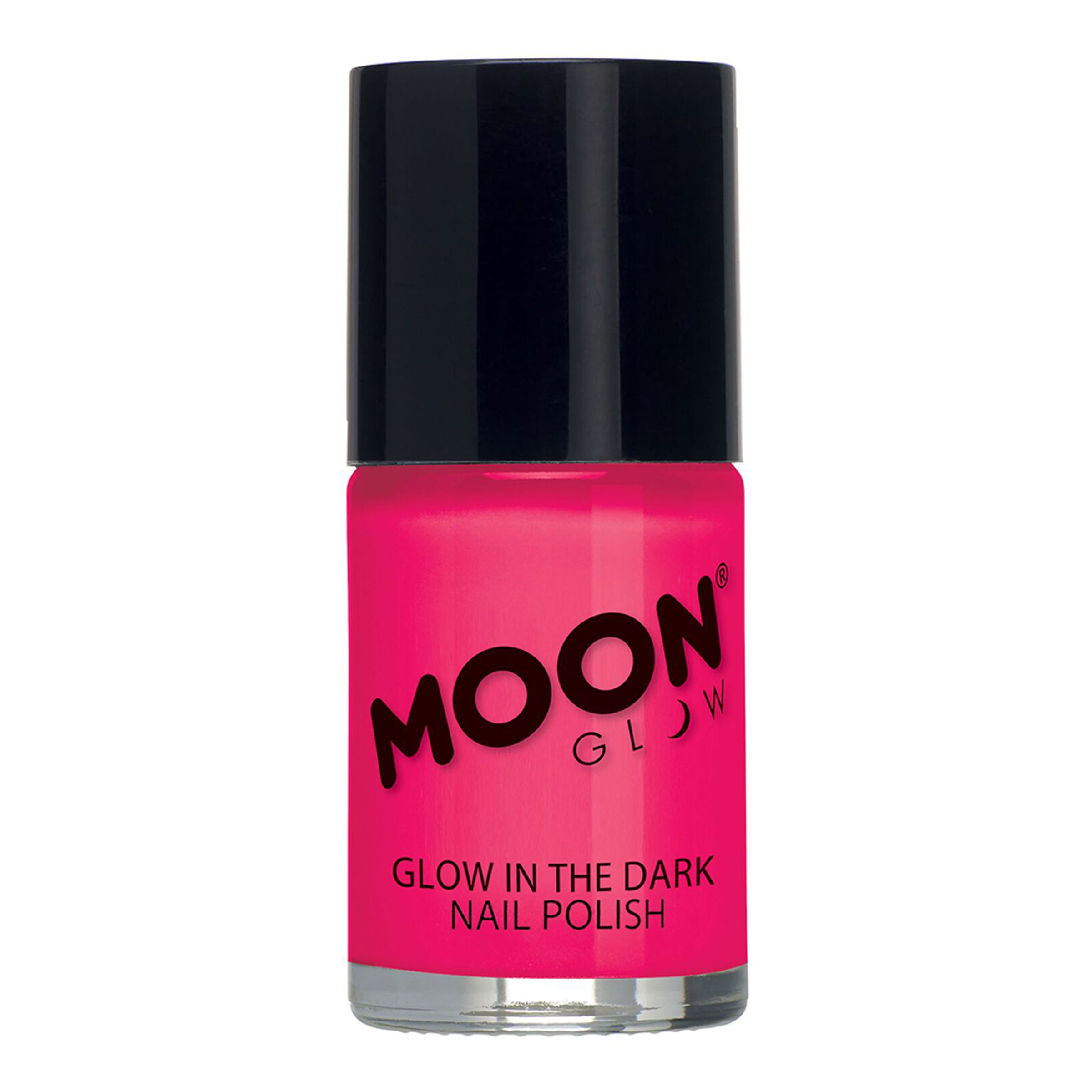Moon Creations Självlysande Nagellack - Rosa