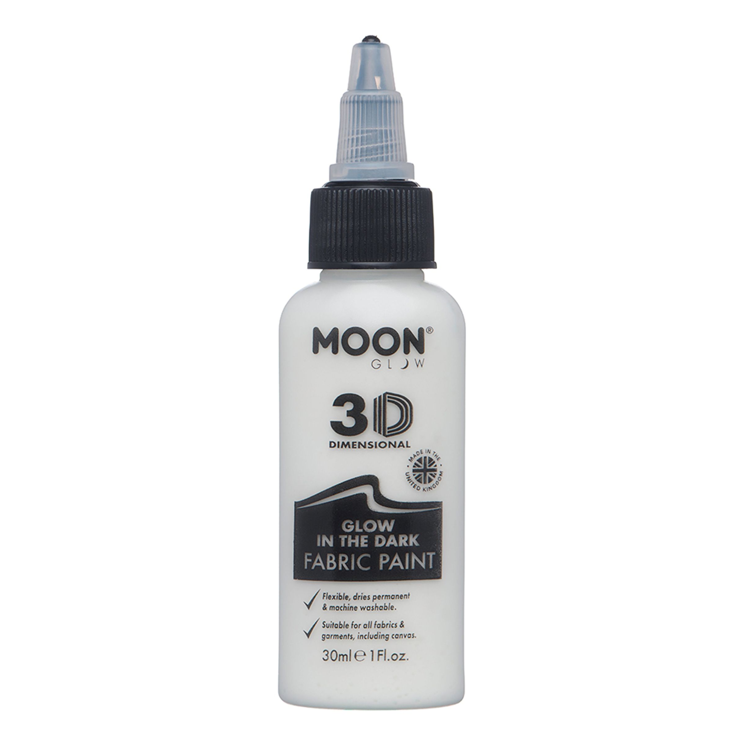 Moon Creations Självlysande Textilfärg - Transparent | Hem - Teman - Högtider - Student | Pryloteket