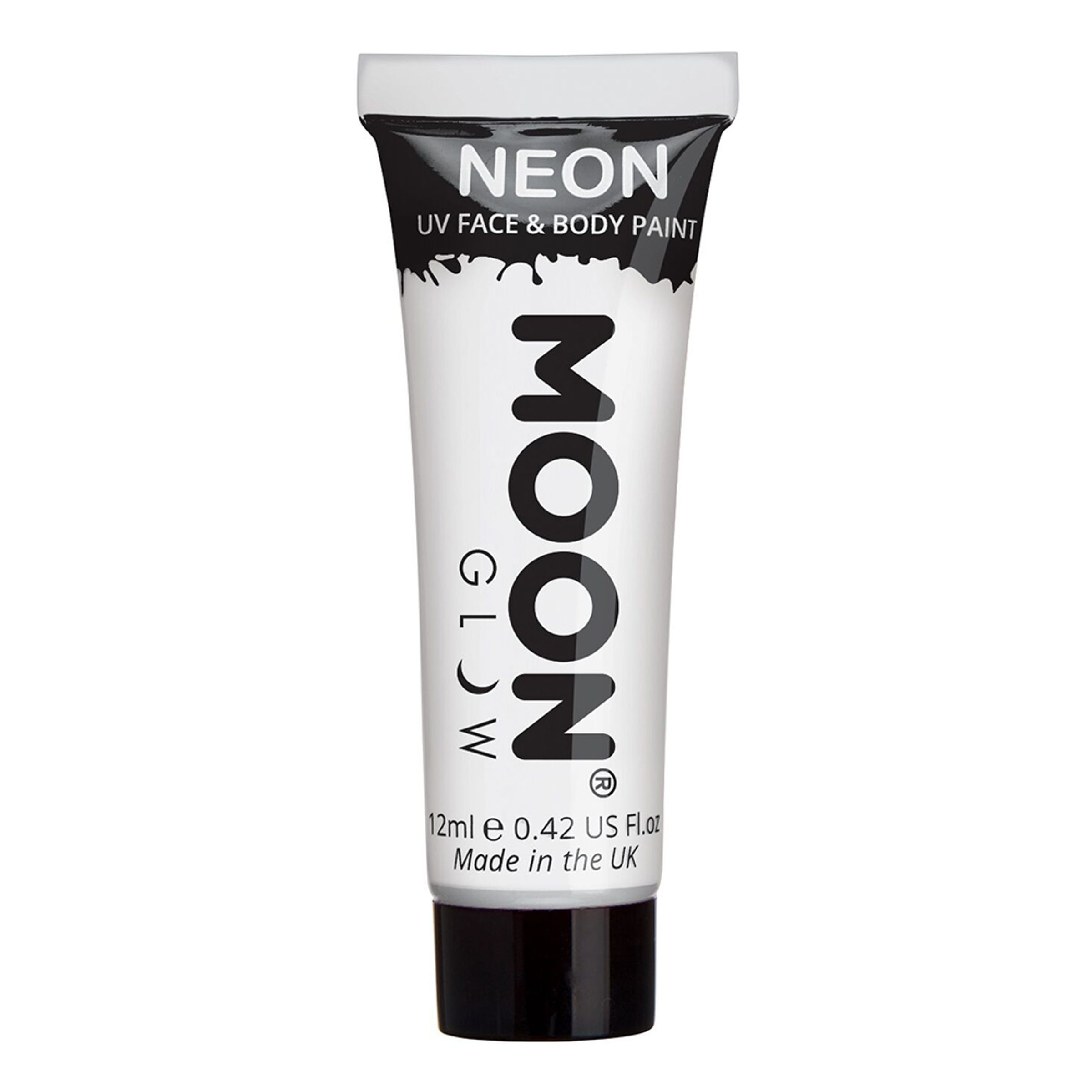 Moon Creations UV Neon Ansigts- & Kropsfarve - Hvid