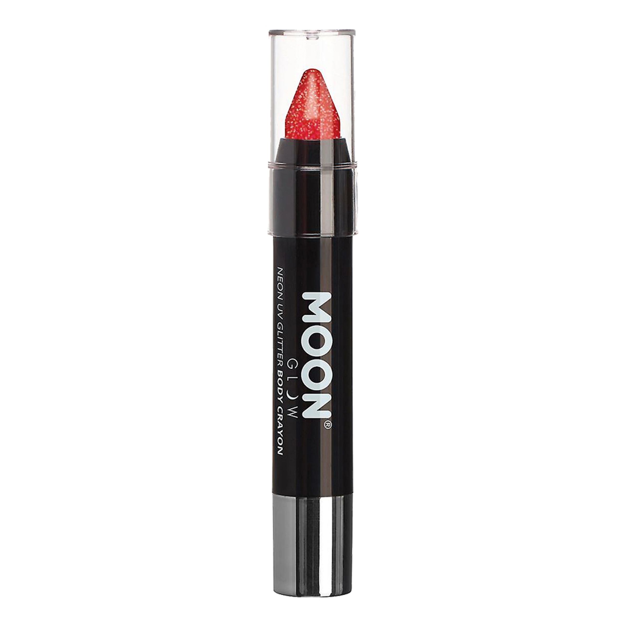 Moon Creations UV Neon Glitter Kridt - Rød