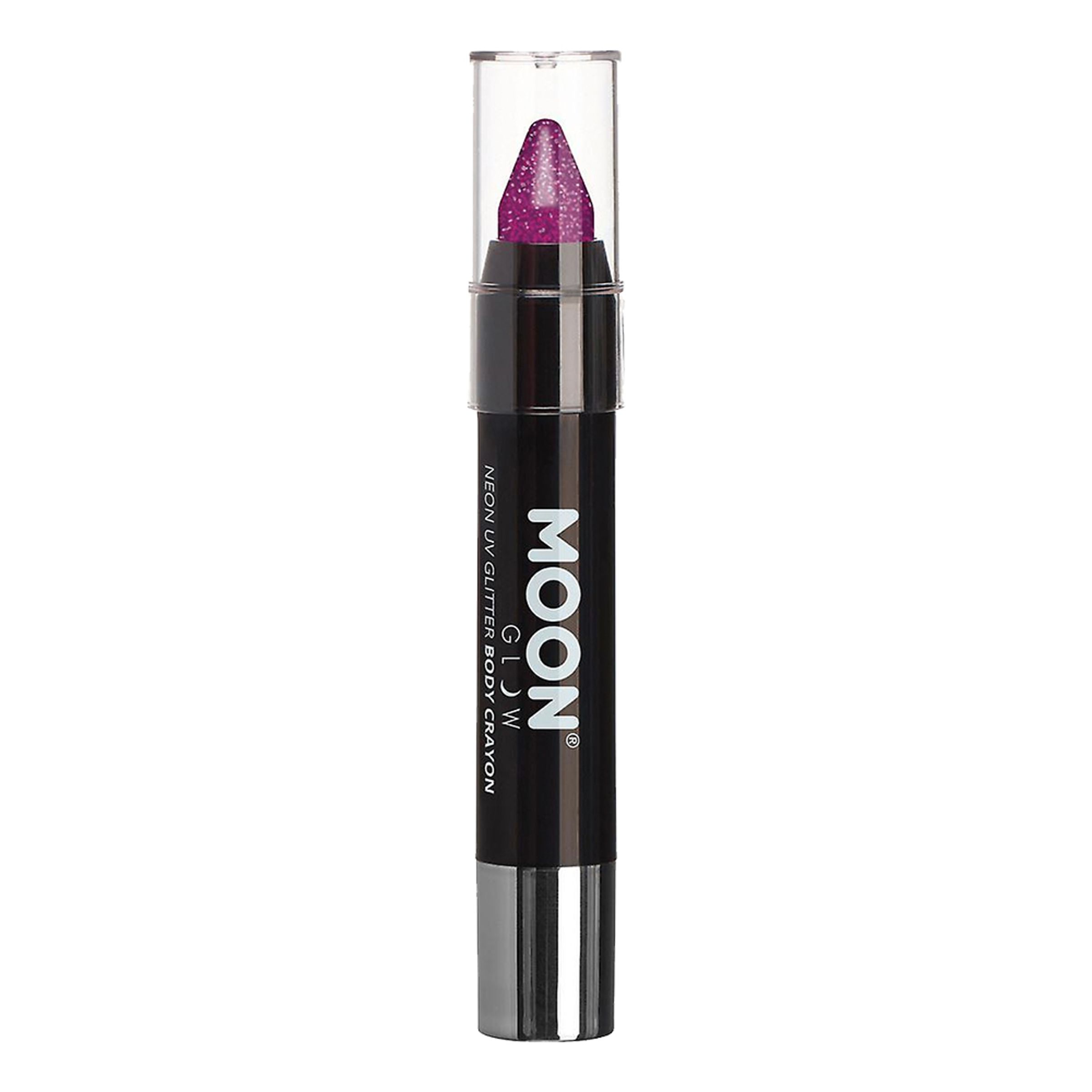 Moon Creations UV Neon Glitter Kridt - Lilla