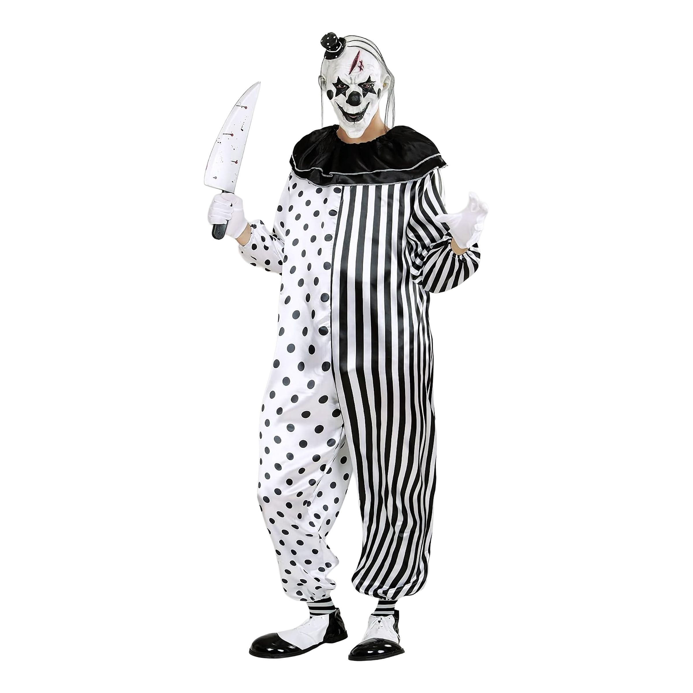 Morder Pierrot Kostume - X-Large