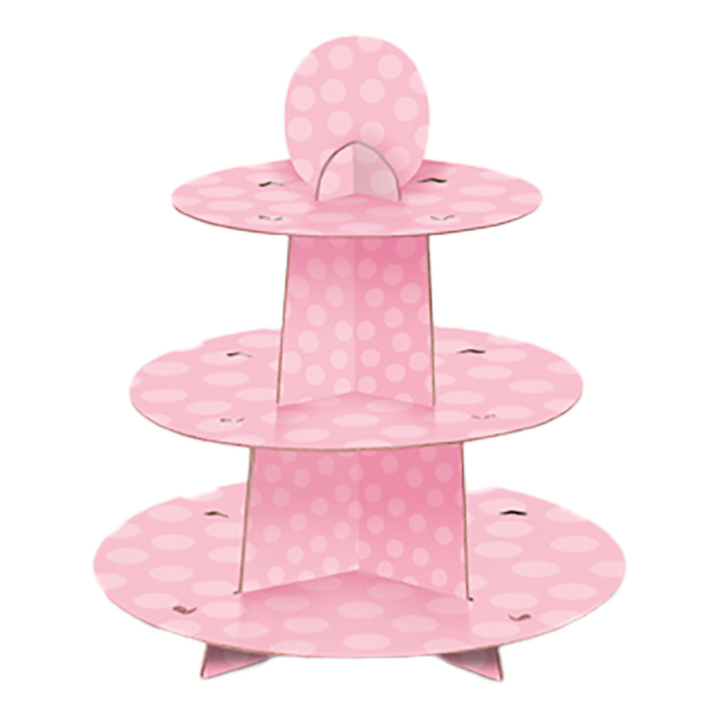 Muffinsställ Baby Shower Rosa | Hem - Teman - Färger - Rosa | Maskeradspecialisten