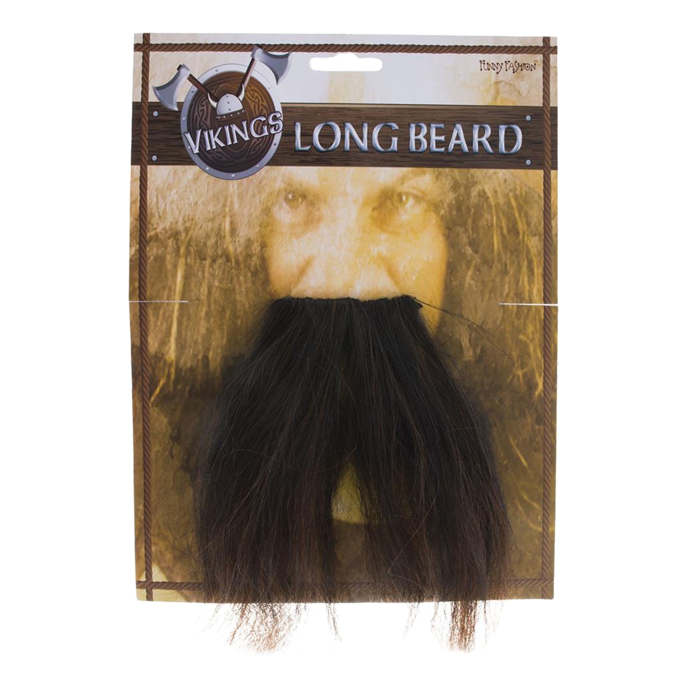 Moustache Viking Brun