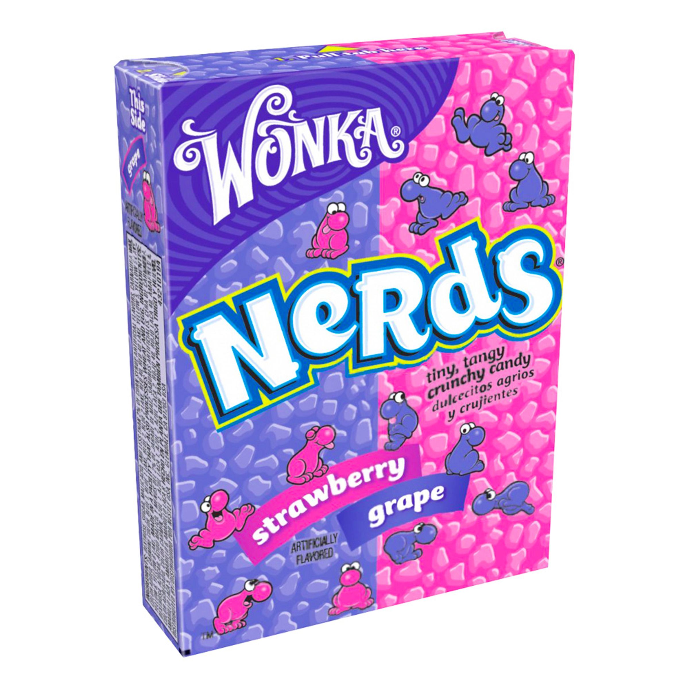 Nerds Strawberry/Grape - 46,7 g | Hem - Godis & Läsk - Godis - Amerikanskt Godis | Maskeradspecialisten